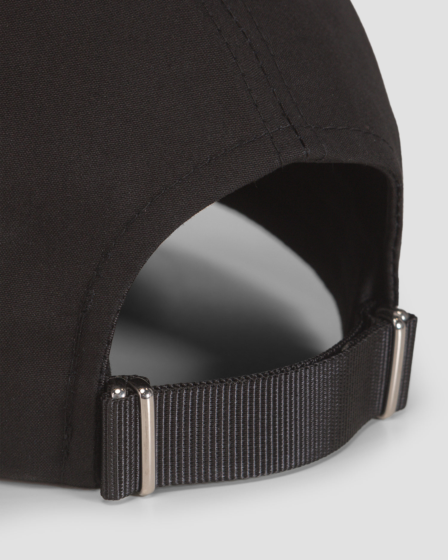 Varsity Ventile Cotton Legacy Structured Kappe in Schwarz