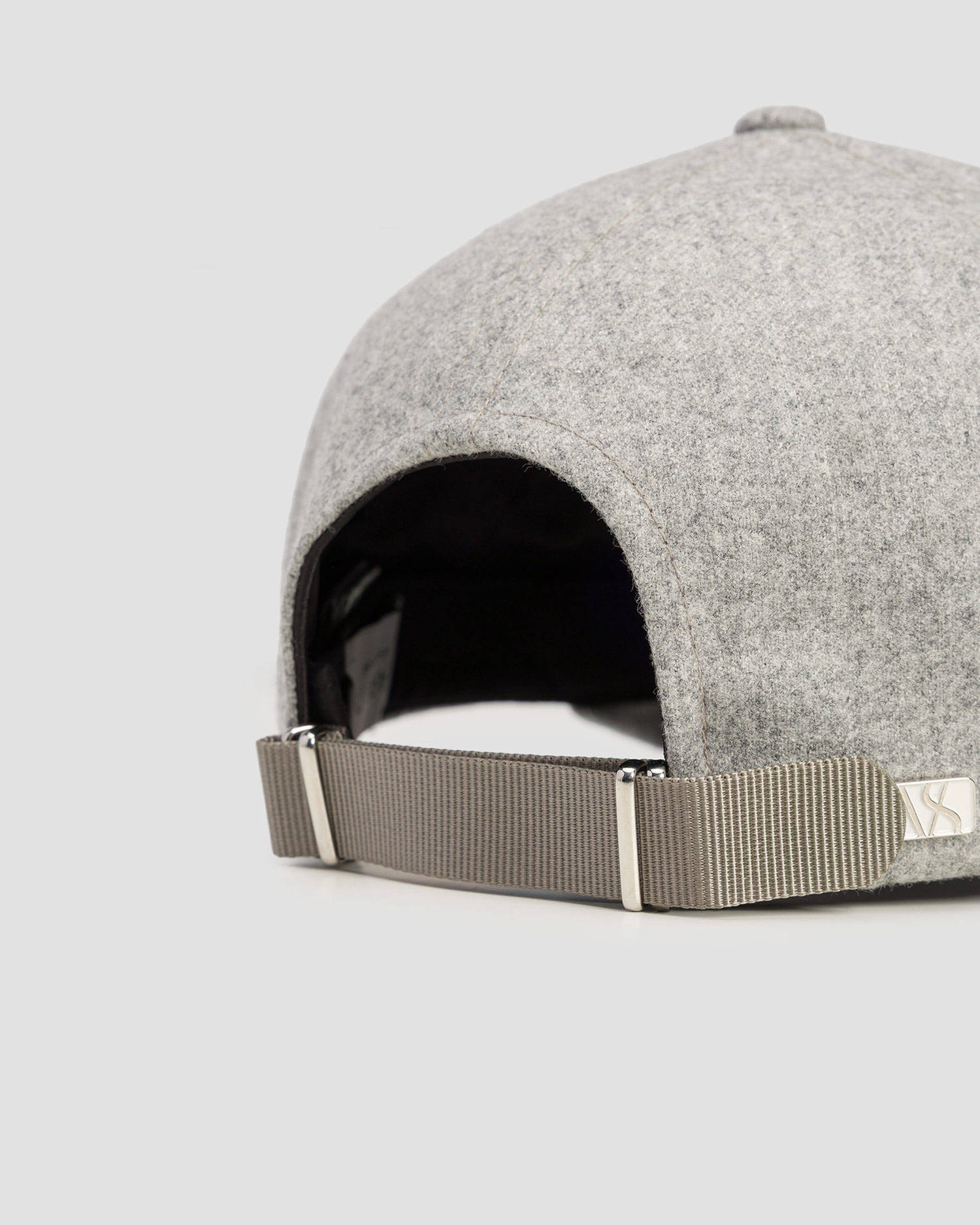 Casquette grise Varsity Virgin Wool