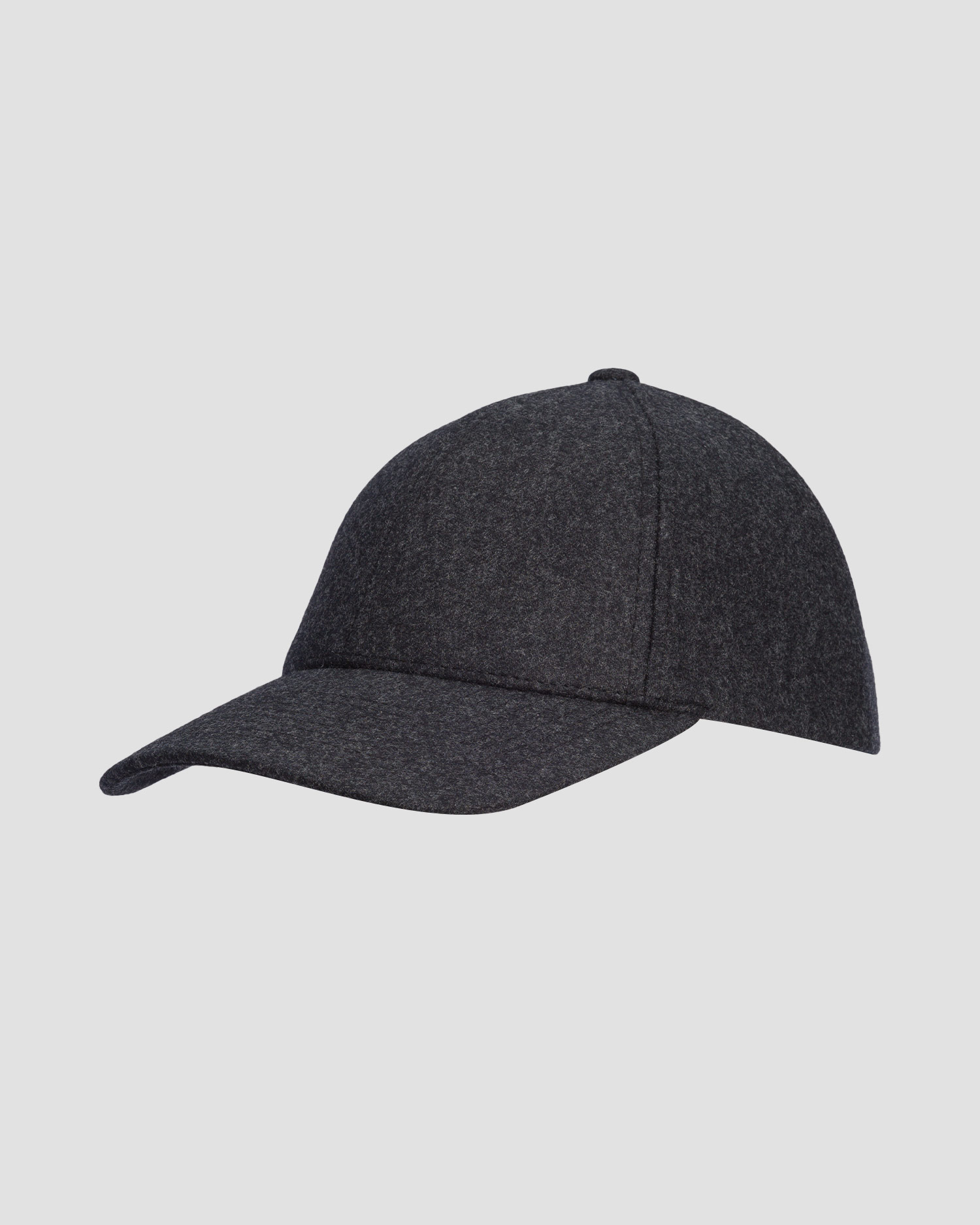 Șapcă neagră cu cozoroc Varsity Virgin Wool