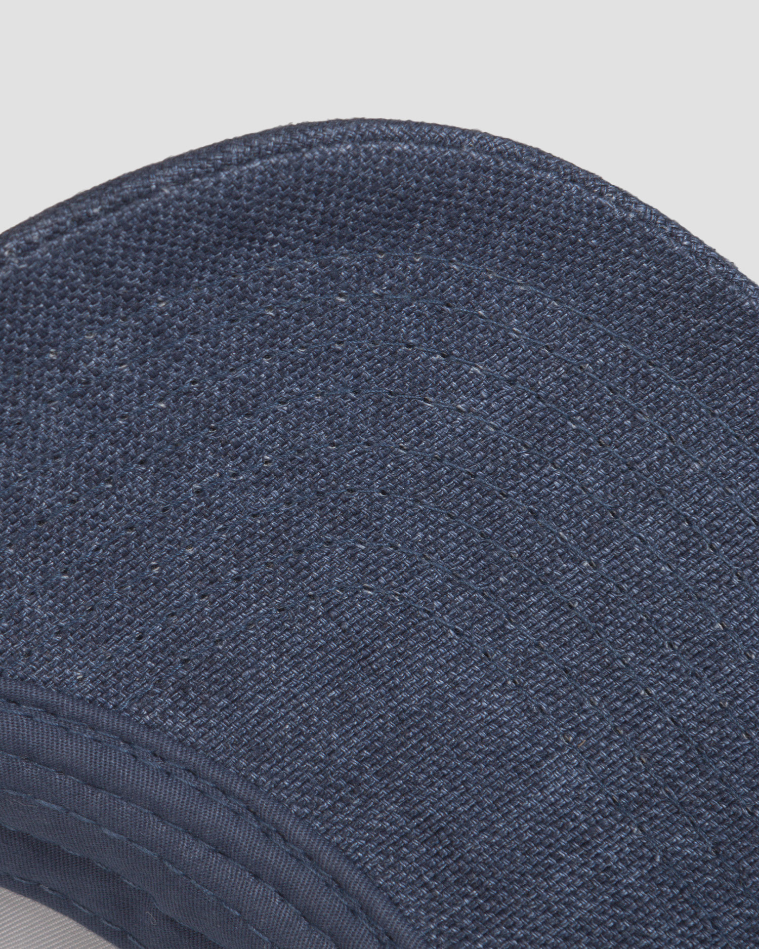 Cappellino blu di lino Varsity Linen