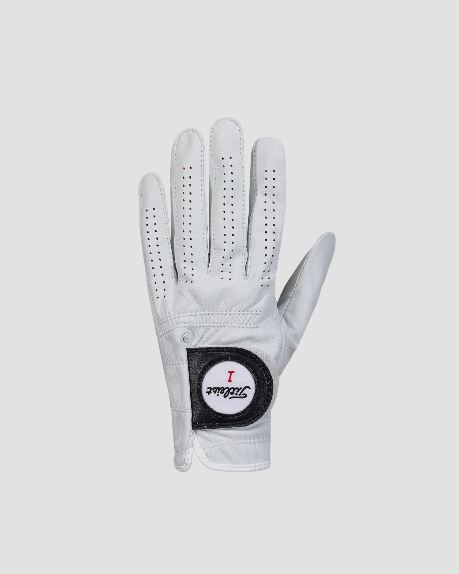 Bílá levá pánská golfová rukavice Titleist Players