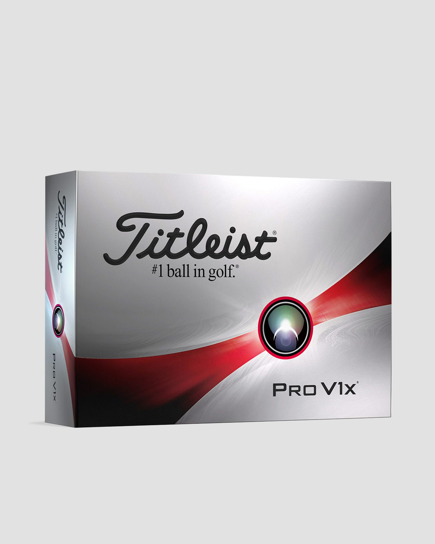 Bílé golfové míčky Titleist 2023 Pro V1 12 kusů