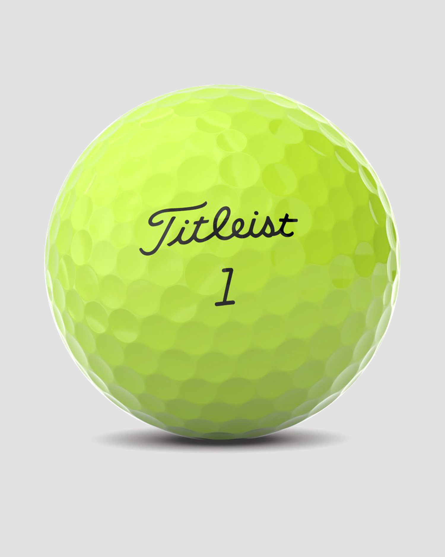 Žluté golfové míčky Titleist 2023 Pro V1 12 kusů