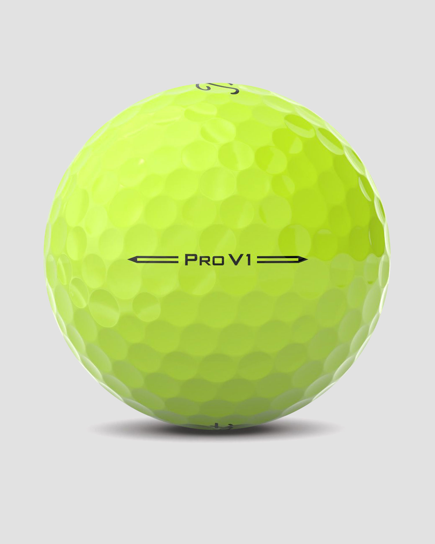 Žluté golfové míčky Titleist 2023 Pro V1 12 kusů