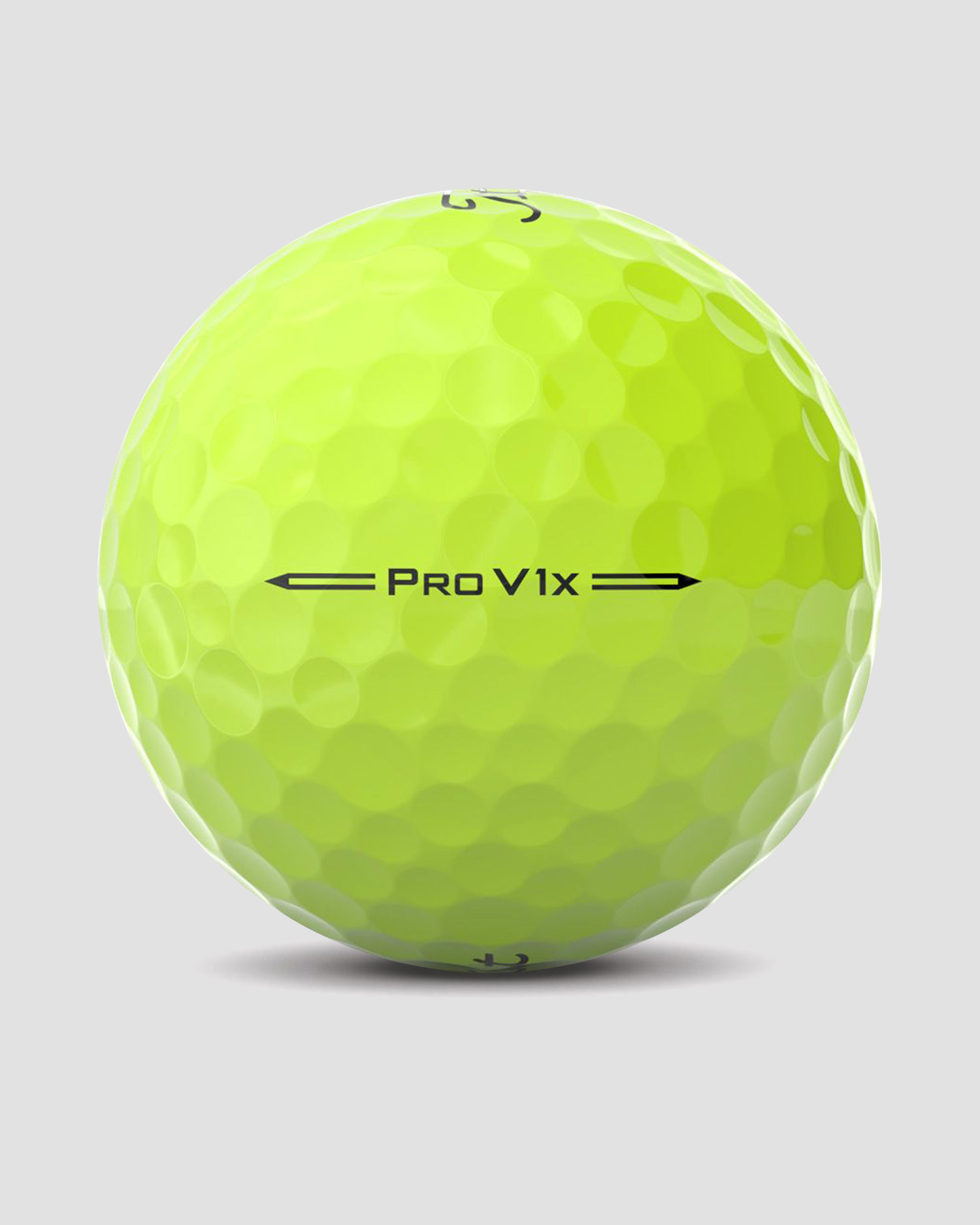 Žluté golfové míčky Titleist 2023 Pro V1X 12 kusů