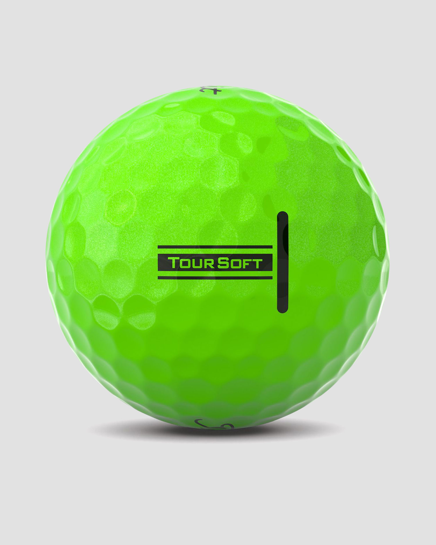 Zelené golfové míčky Titleist New 2024 Tour Soft 12 kusů