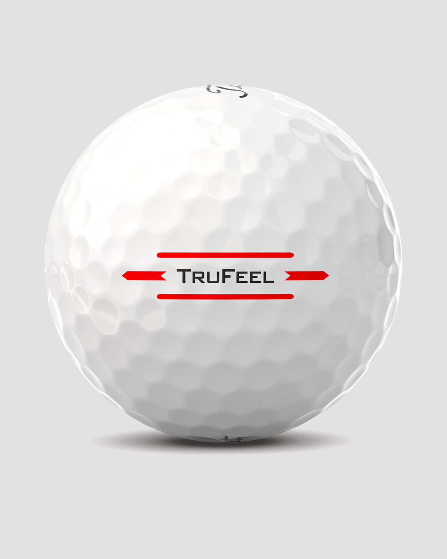 Bílé golfové míčky Titleist New 2024 TruFeel 12 kusů