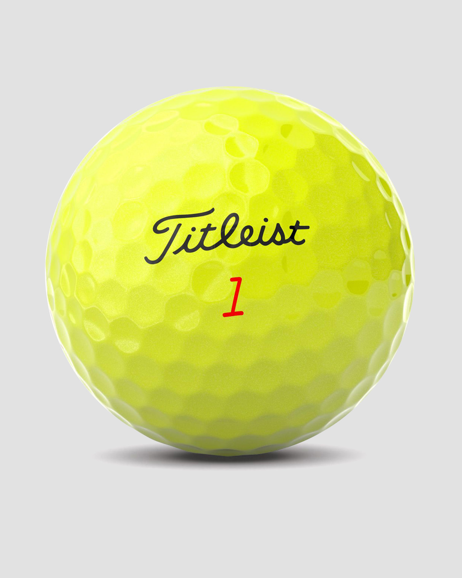 Titleist New 2024 TruFeel Golfbälle 12 Stück in Gelb