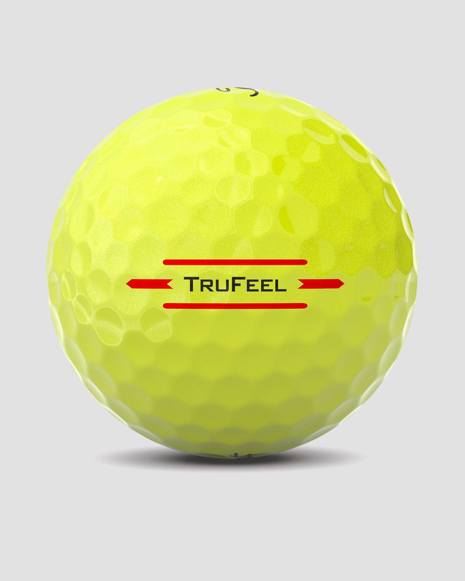 Titleist New 2024 TruFeel Golfbälle 12 Stück in Gelb