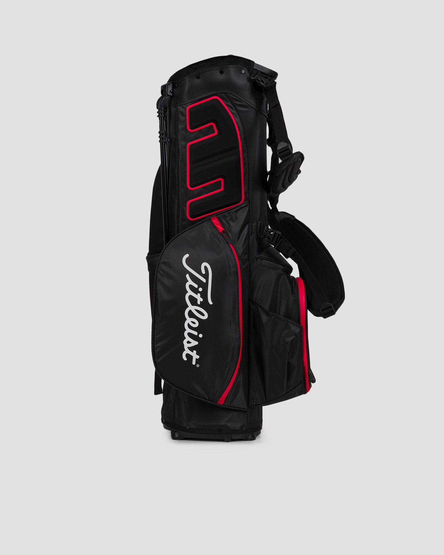 Borsone nero da golf Titleist Players 5 Stand Stadry