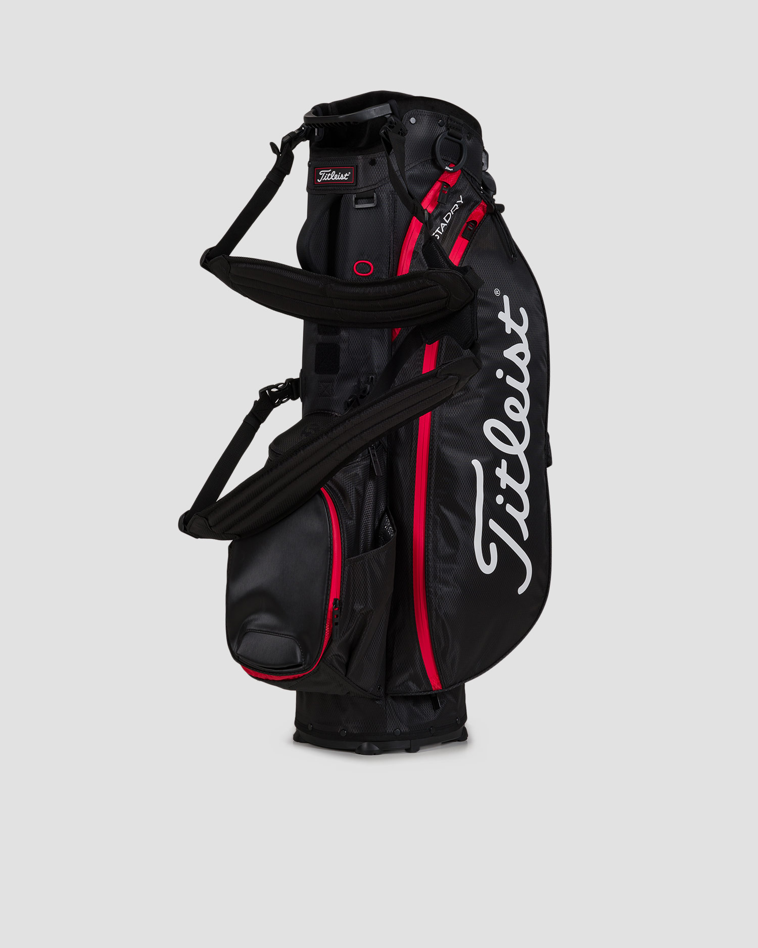 Borsone nero da golf Titleist Players 5 Stand Stadry