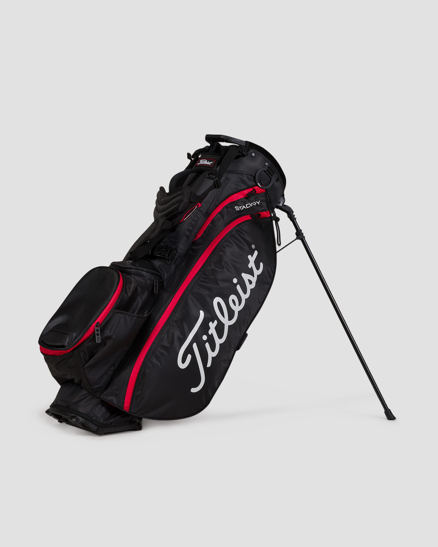 Borsone nero da golf Titleist Players 5 Stand Stadry