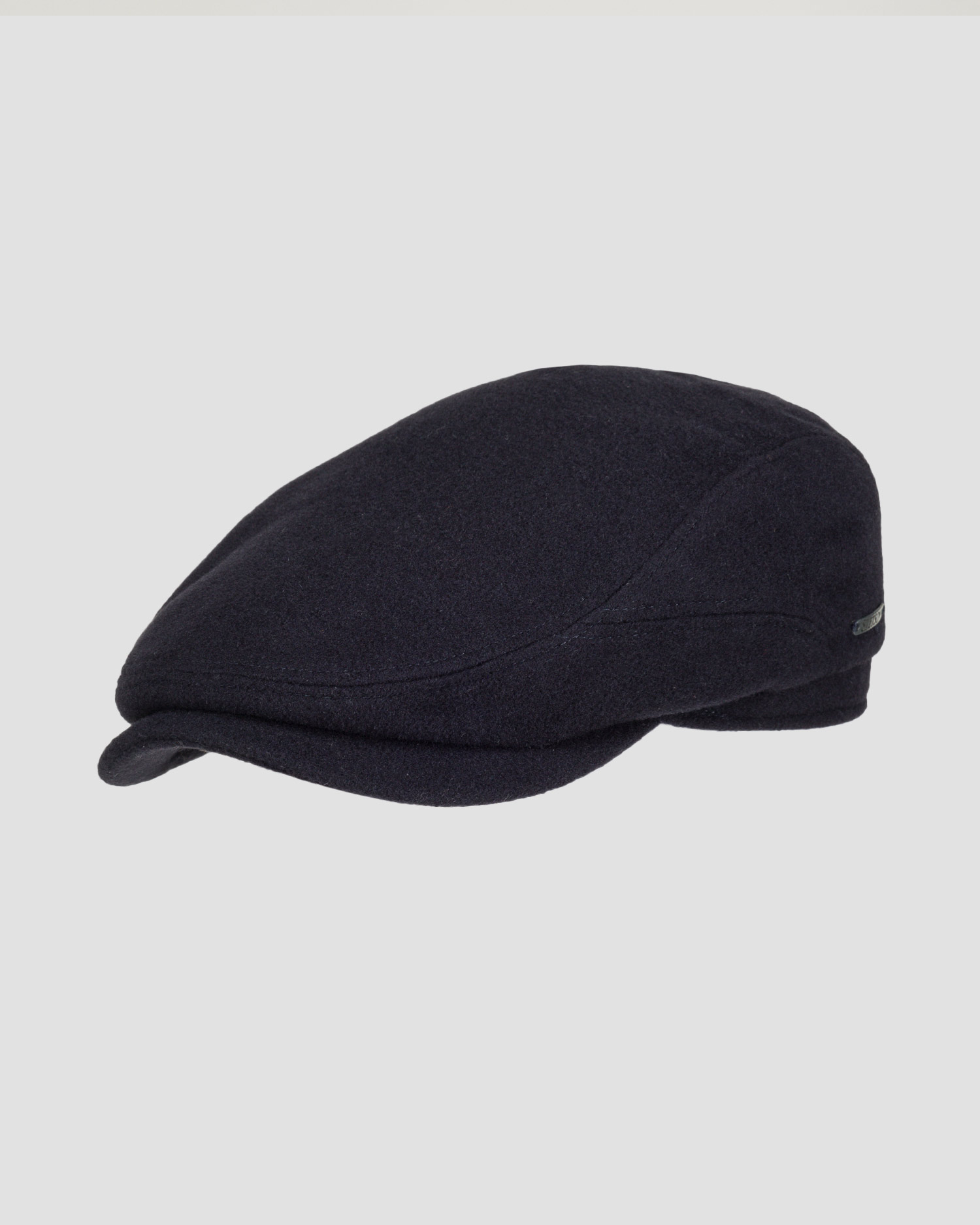 Men's flat cap Stetson Driver Cap Wool Cashmere navy blue