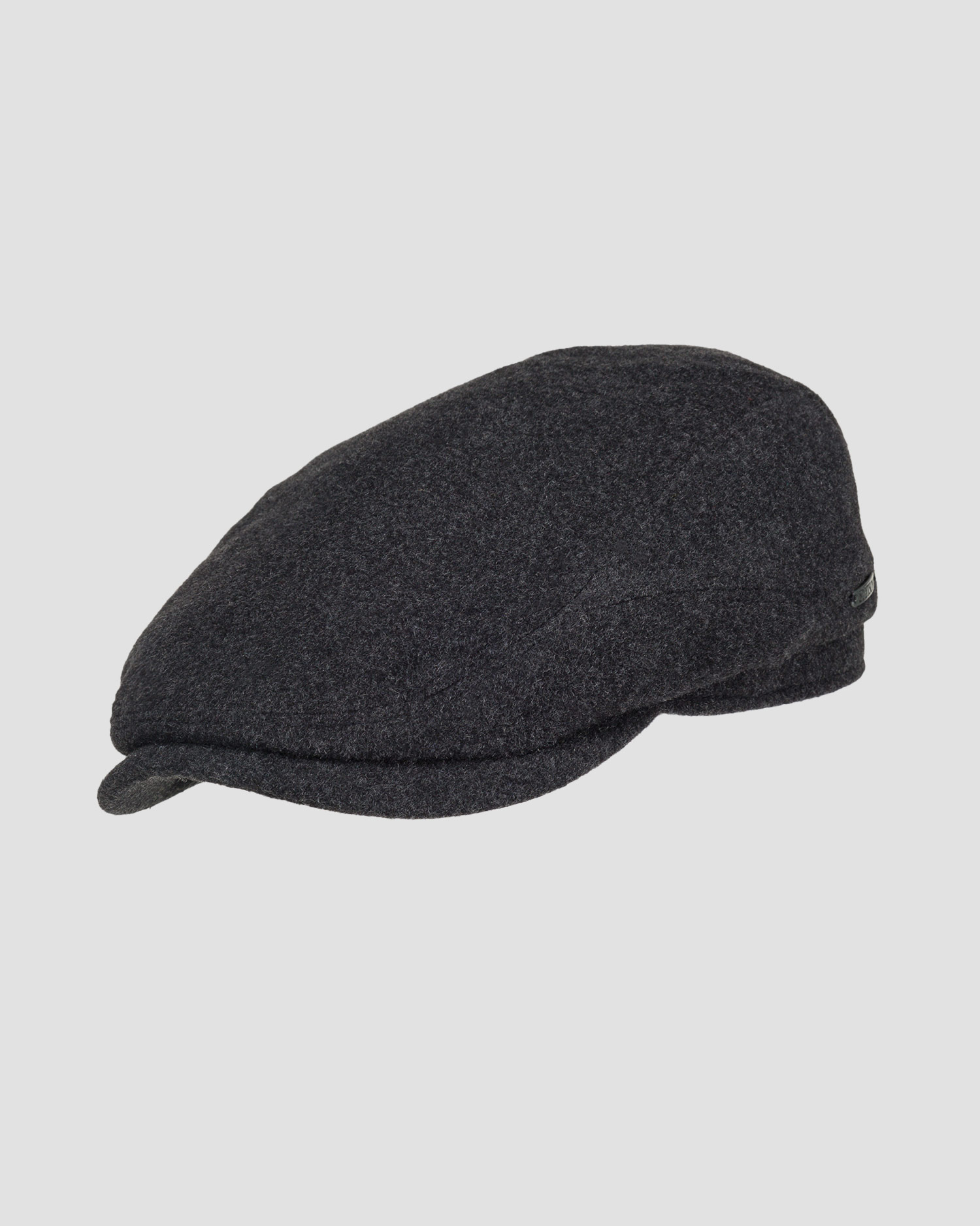 Men's flat cap Stetson Driver Cap Wool Cashmere dark grey