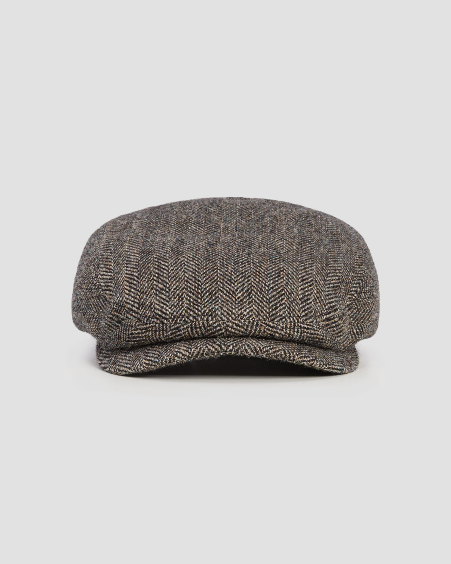 Pánska bekovka Stetson Driver Cap Wool Herringbone sivá