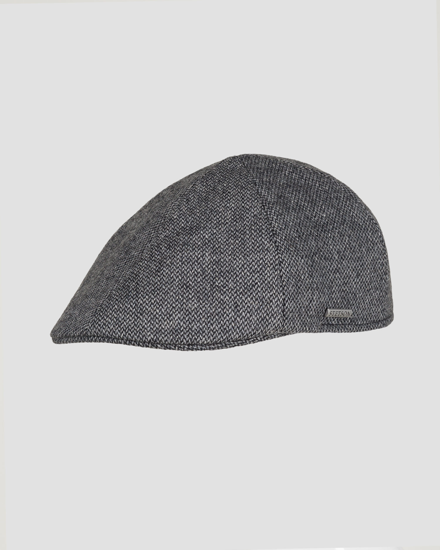 Flat cap Stetson Texas Wool grey
