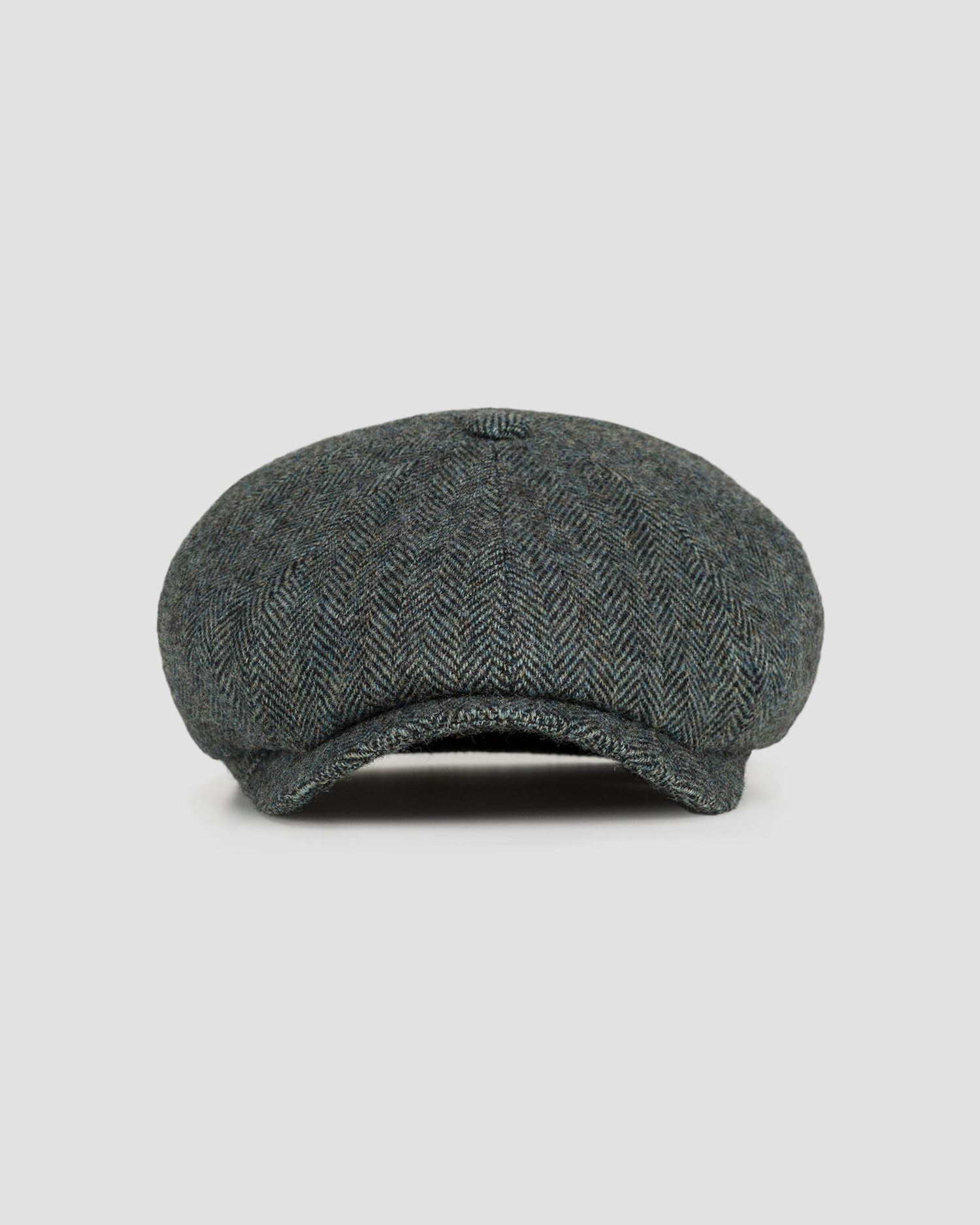 Caschetă pentru bărbați Stetson Hatteras Wool Herringbone verde