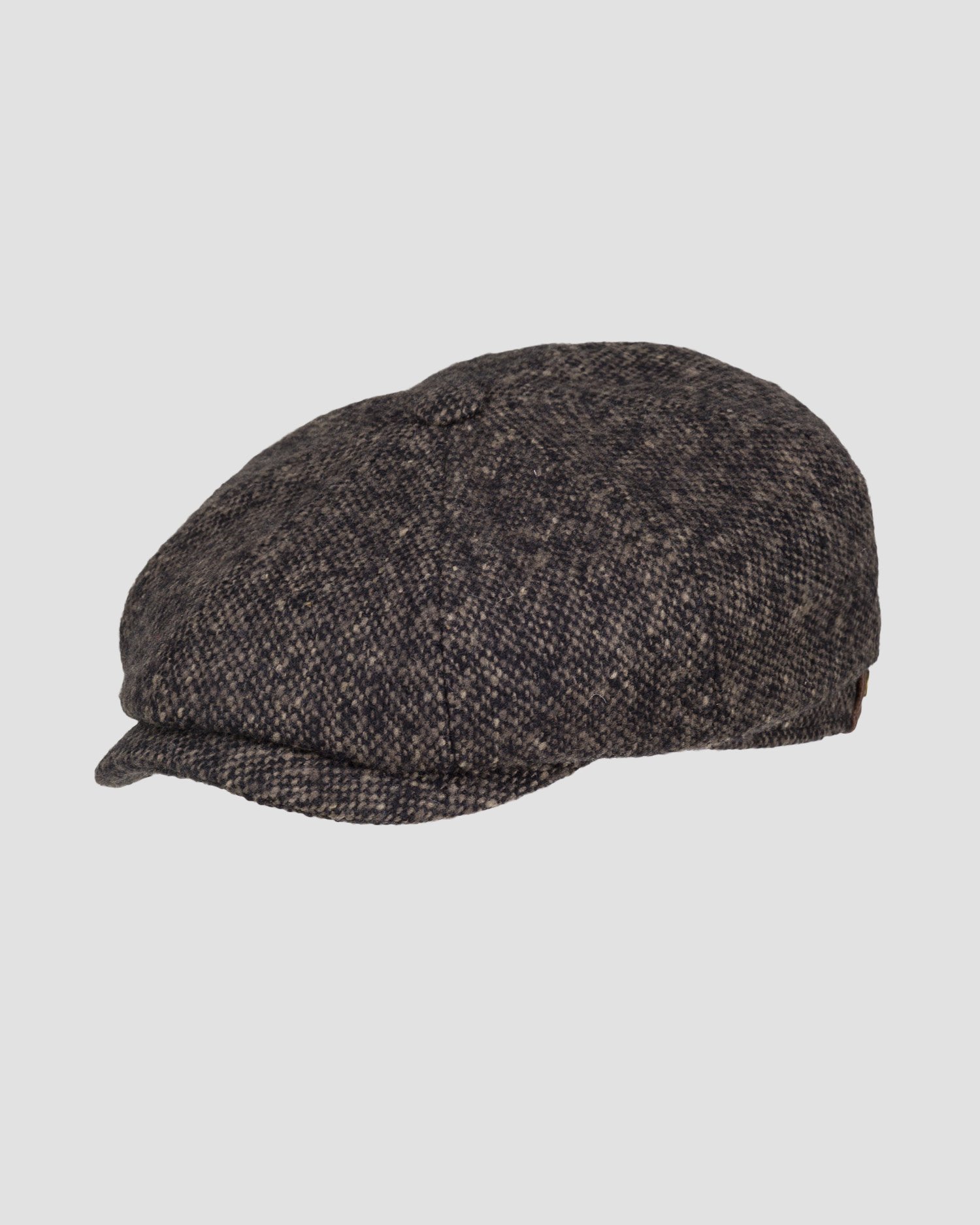 Men's flat cap Stetson Hatteras Donegal WV  brown-black