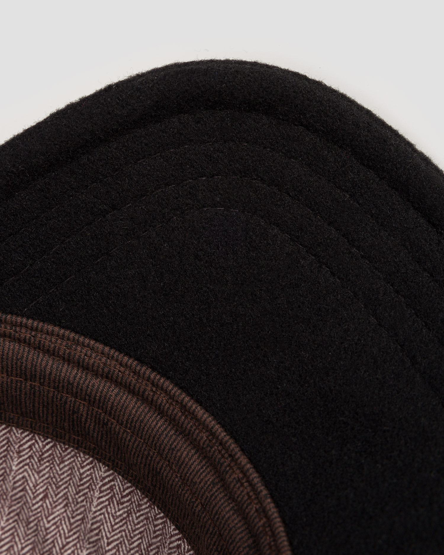 Șapcă cu cozoroc și clape laterale pentru bărbați Stetson Baseball Cap Wool Cashmere EF neagră