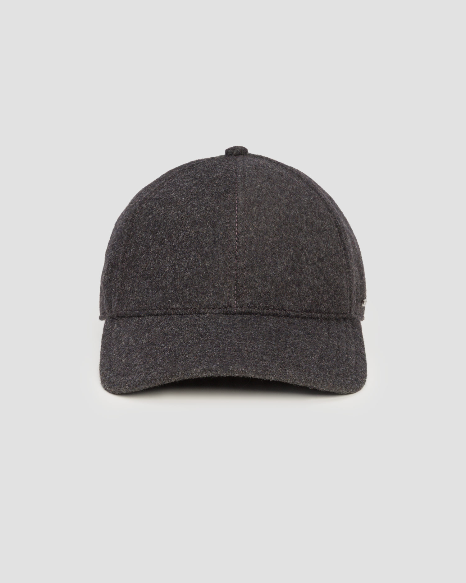 Șapcă cu cozoroc și clape laterale pentru bărbați Stetson Baseball Cap Wool Cashmere EF gri