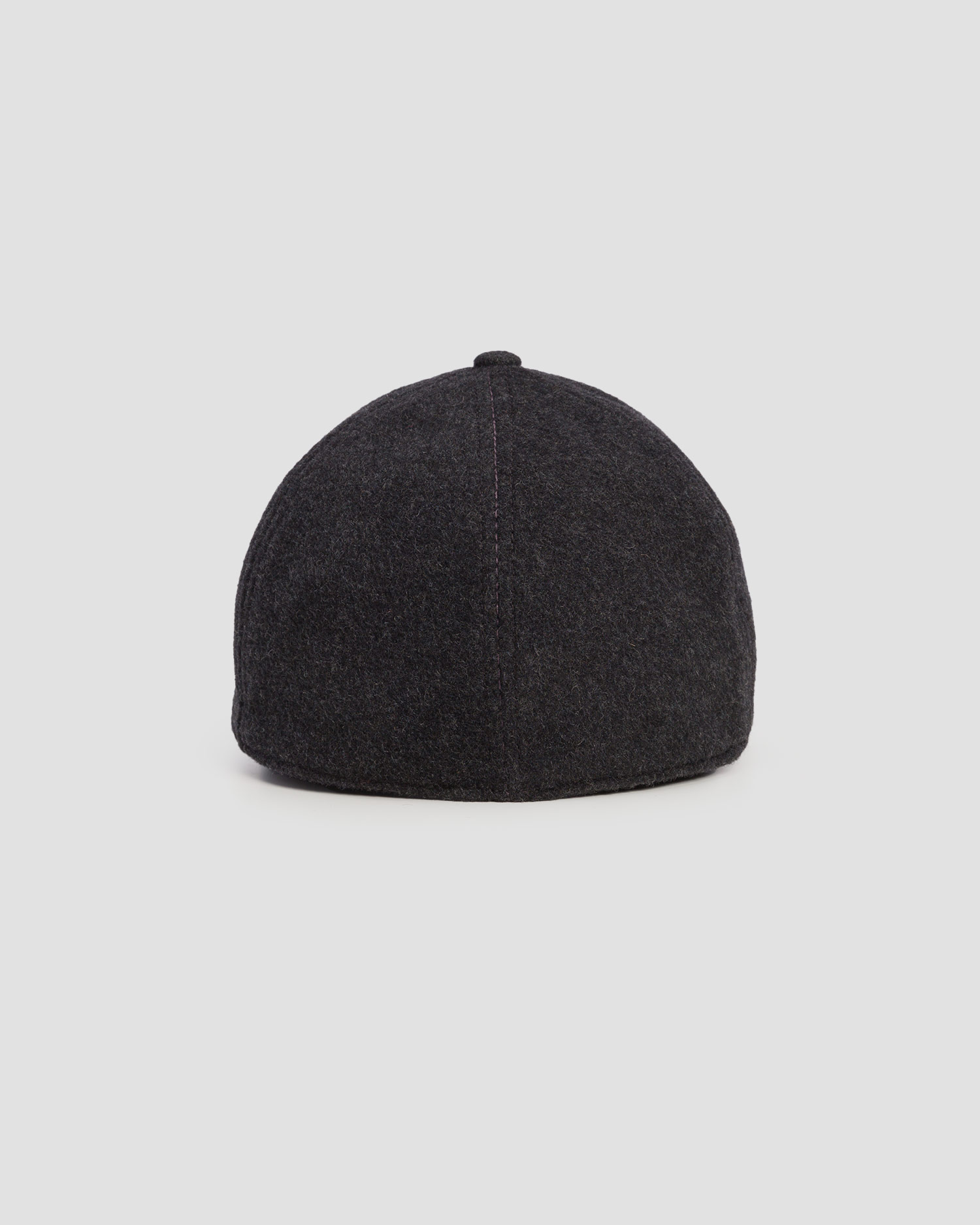 Șapcă cu cozoroc și clape laterale pentru bărbați Stetson Baseball Cap Wool Cashmere EF gri