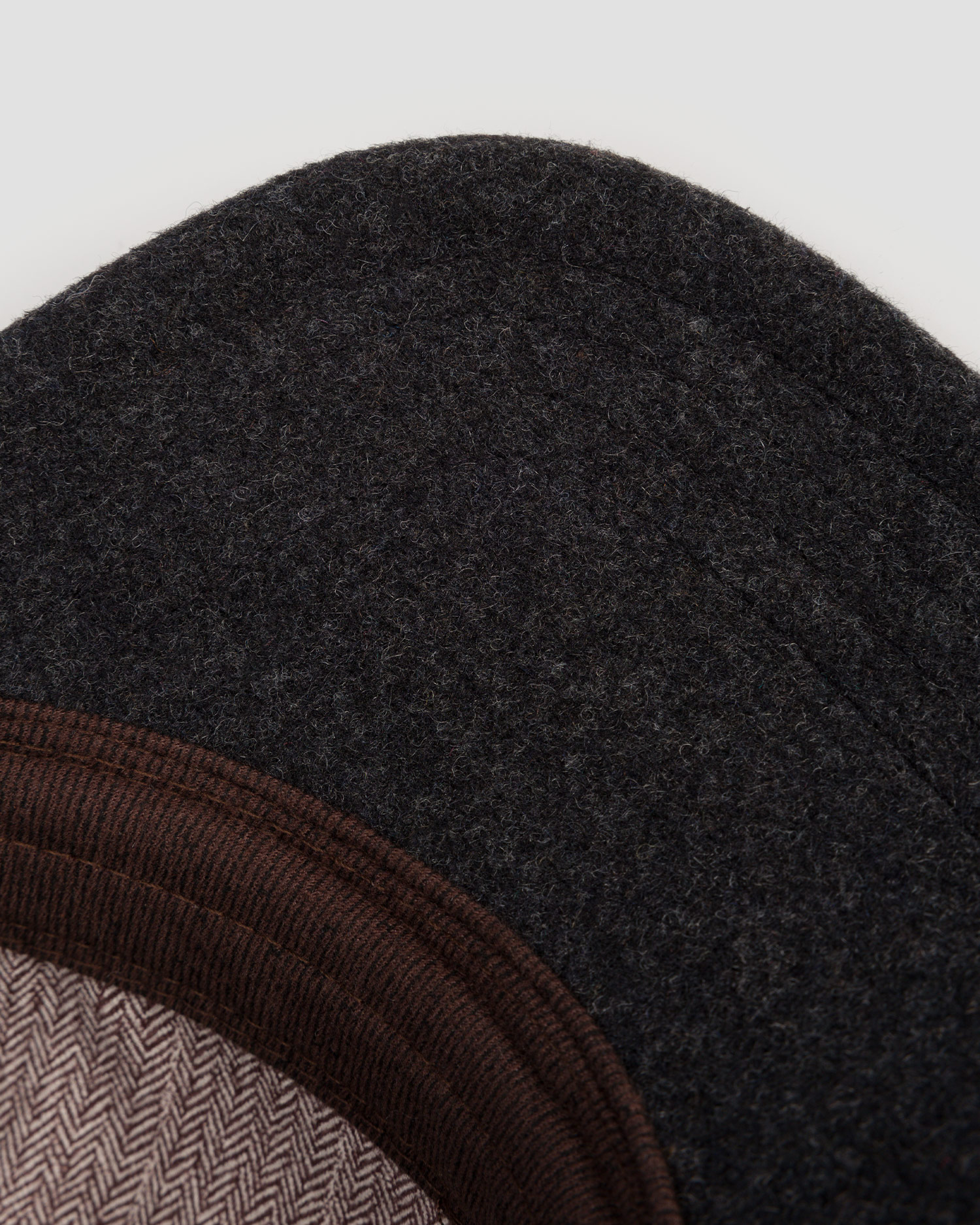 Șapcă cu cozoroc și clape laterale pentru bărbați Stetson Baseball Cap Wool Cashmere EF gri