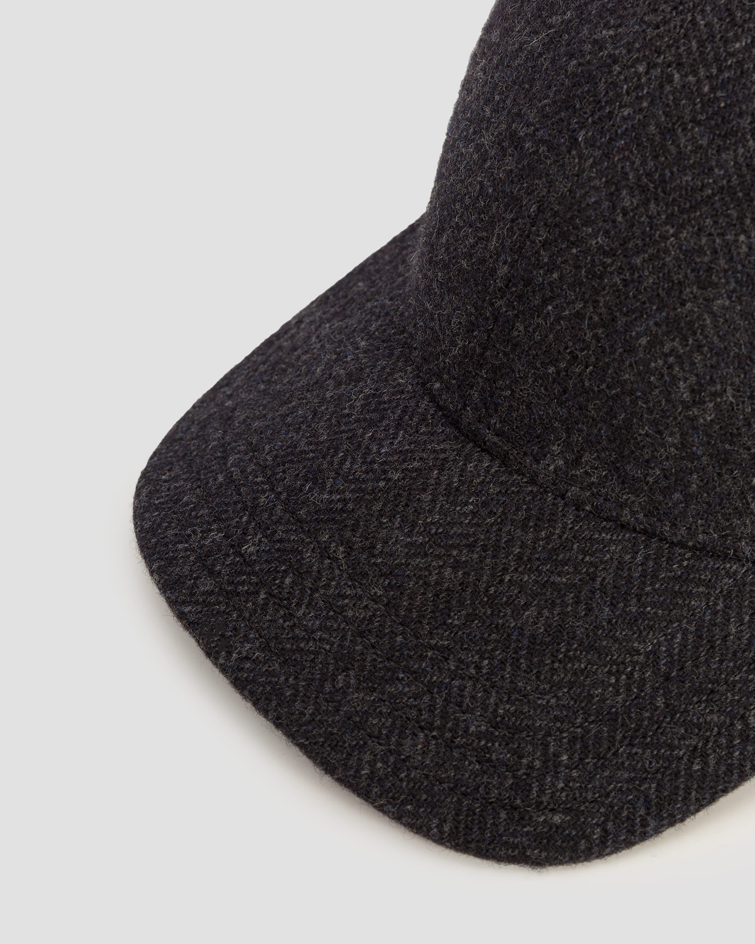 Căciulă cu cozoroc din lână pentru bărbați Stetson Baseball Cap Wool Herringbone