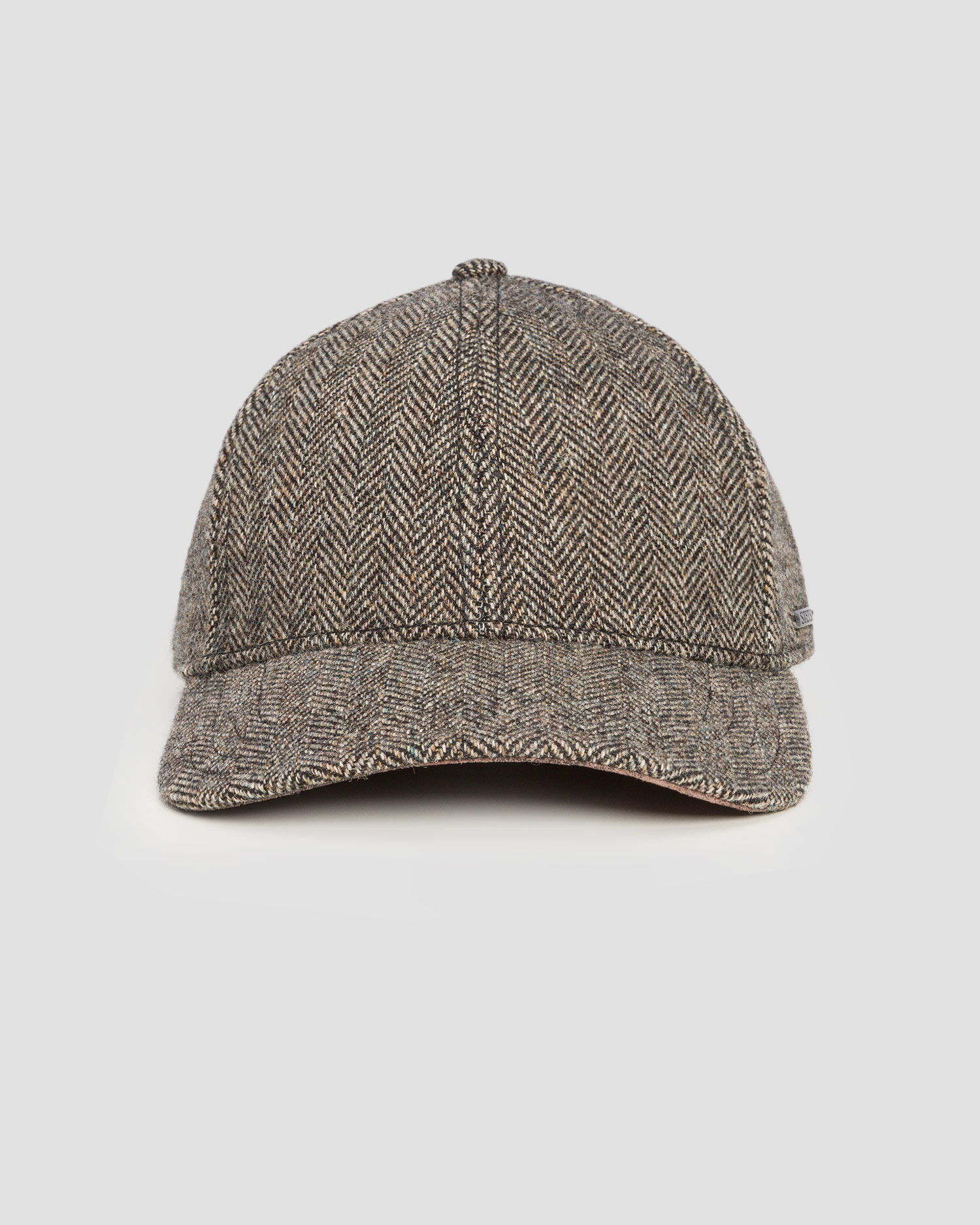 Căciulă cu cozoroc din lână pentru bărbați Stetson Baseball Cap Wool Herringbone