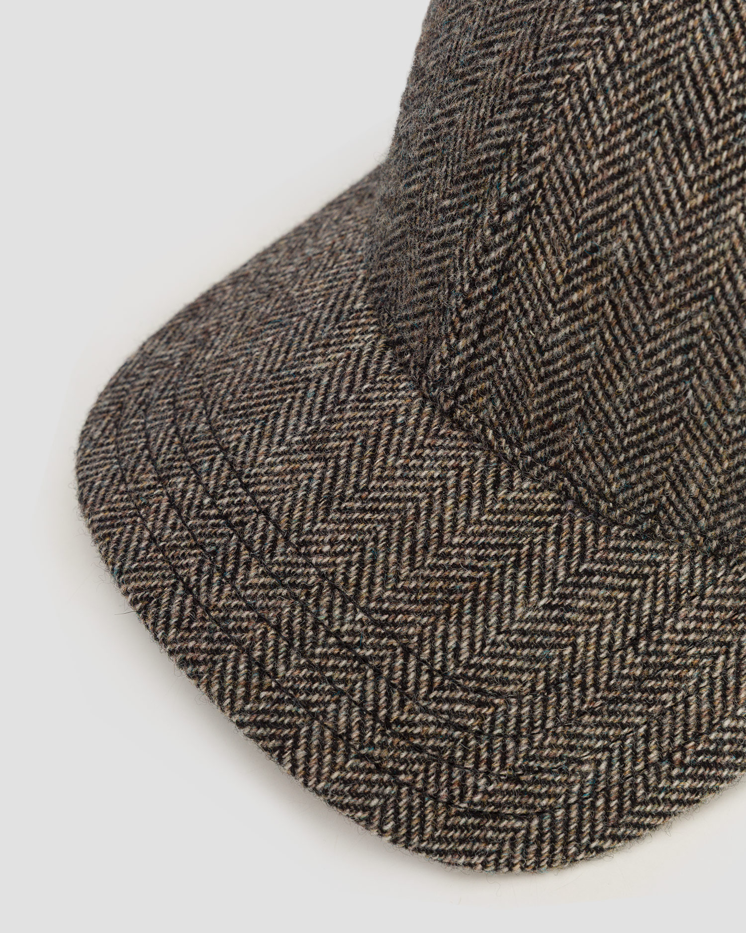 Căciulă cu cozoroc din lână pentru bărbați Stetson Baseball Cap Wool Herringbone