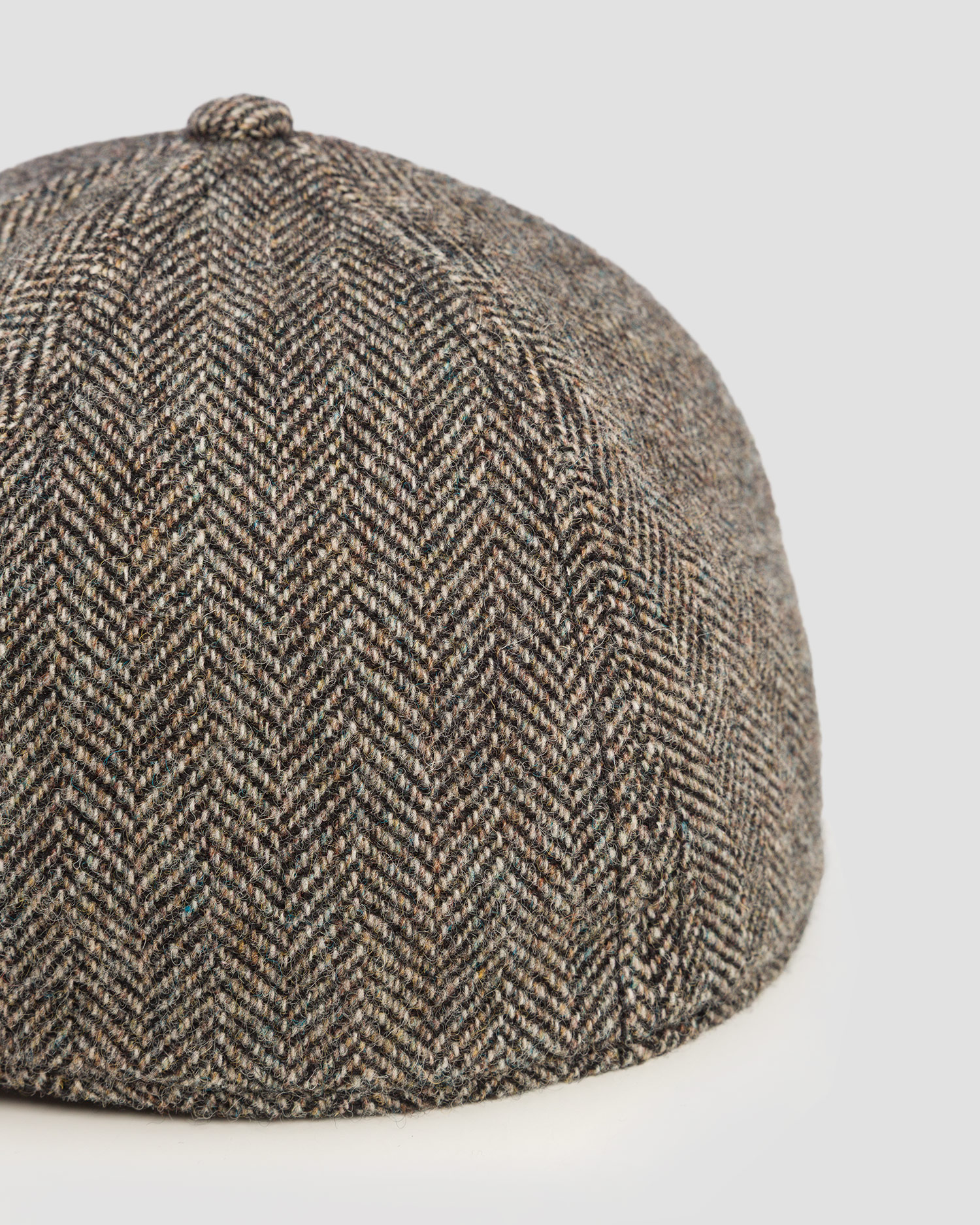 Căciulă cu cozoroc din lână pentru bărbați Stetson Baseball Cap Wool Herringbone
