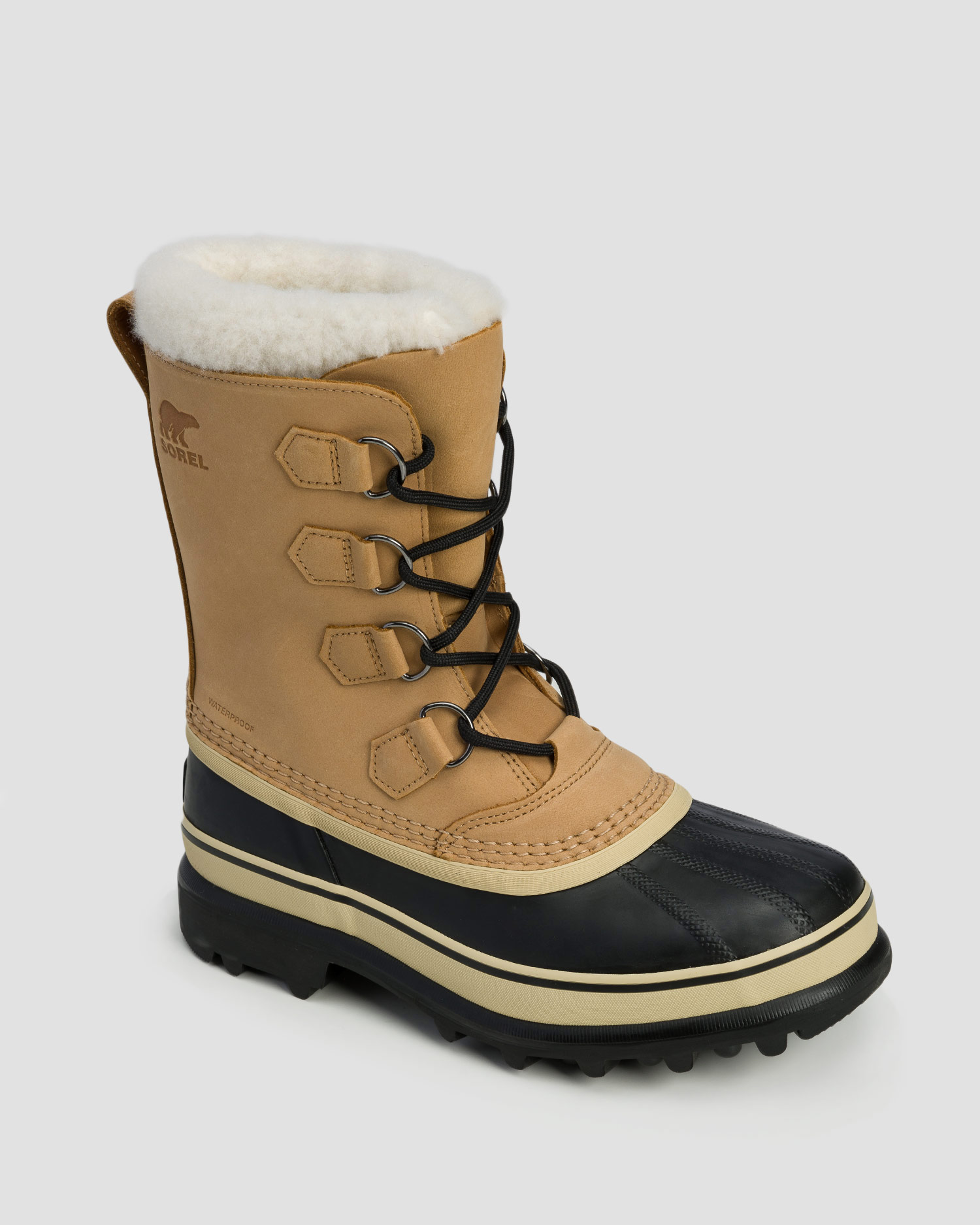 Dámske snehule Sorel Caribou™ WP hnedo-béžové