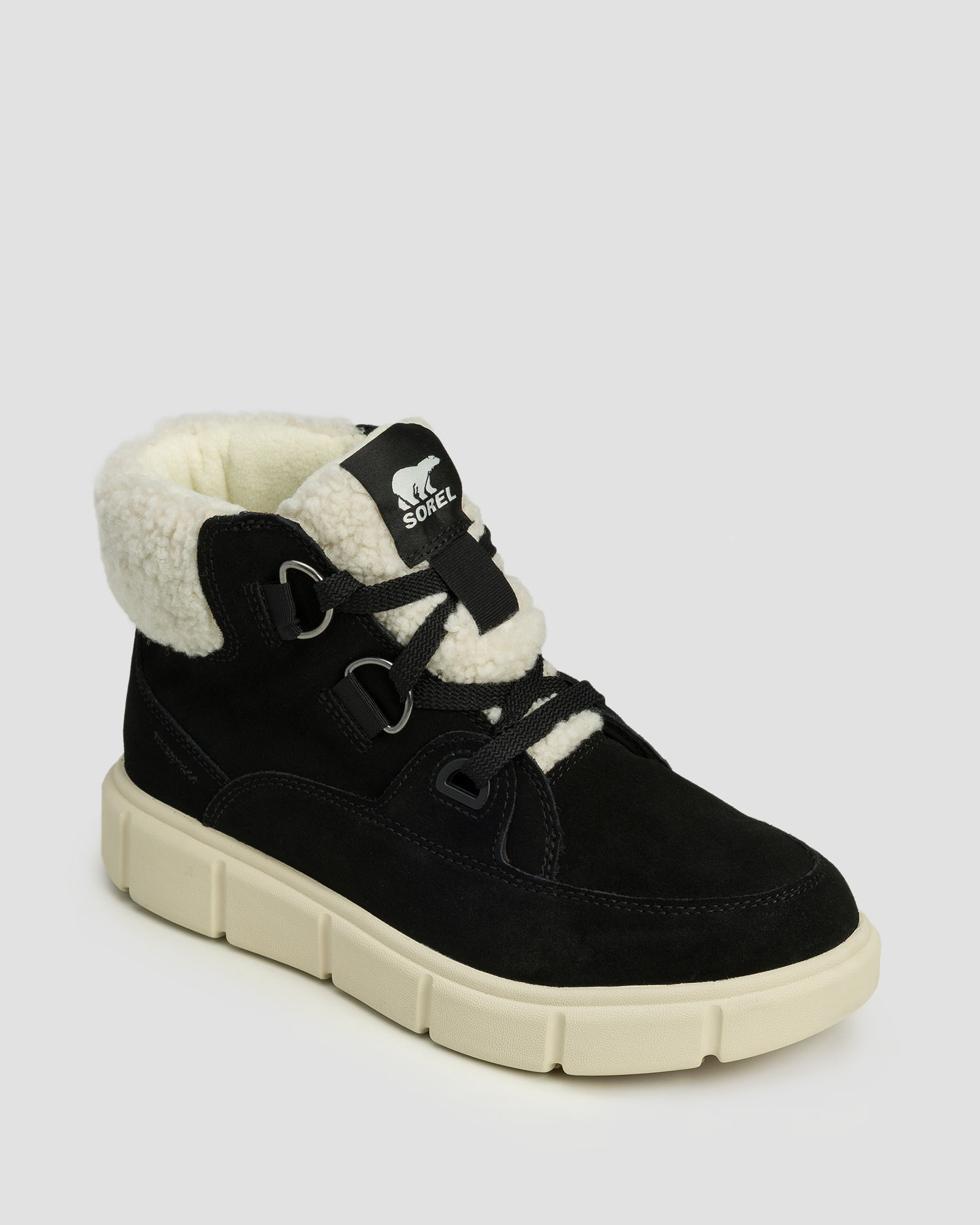 Scarpe da donna Sorel Explorer™ Iii Nw Lace Wp nere