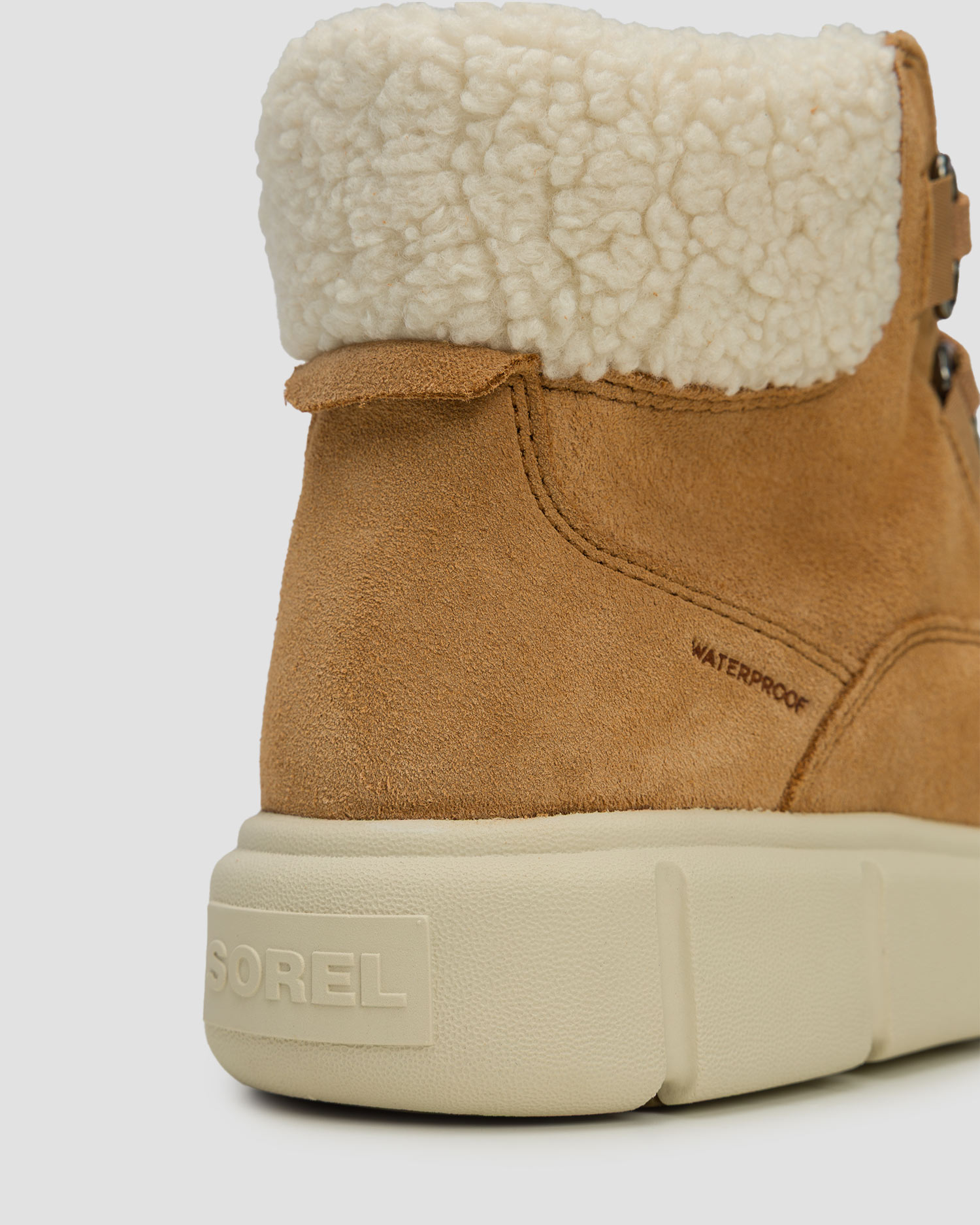 Buty zimowe damskie Sorel  Explorer™ Iii Nw Lace Wp brązowe