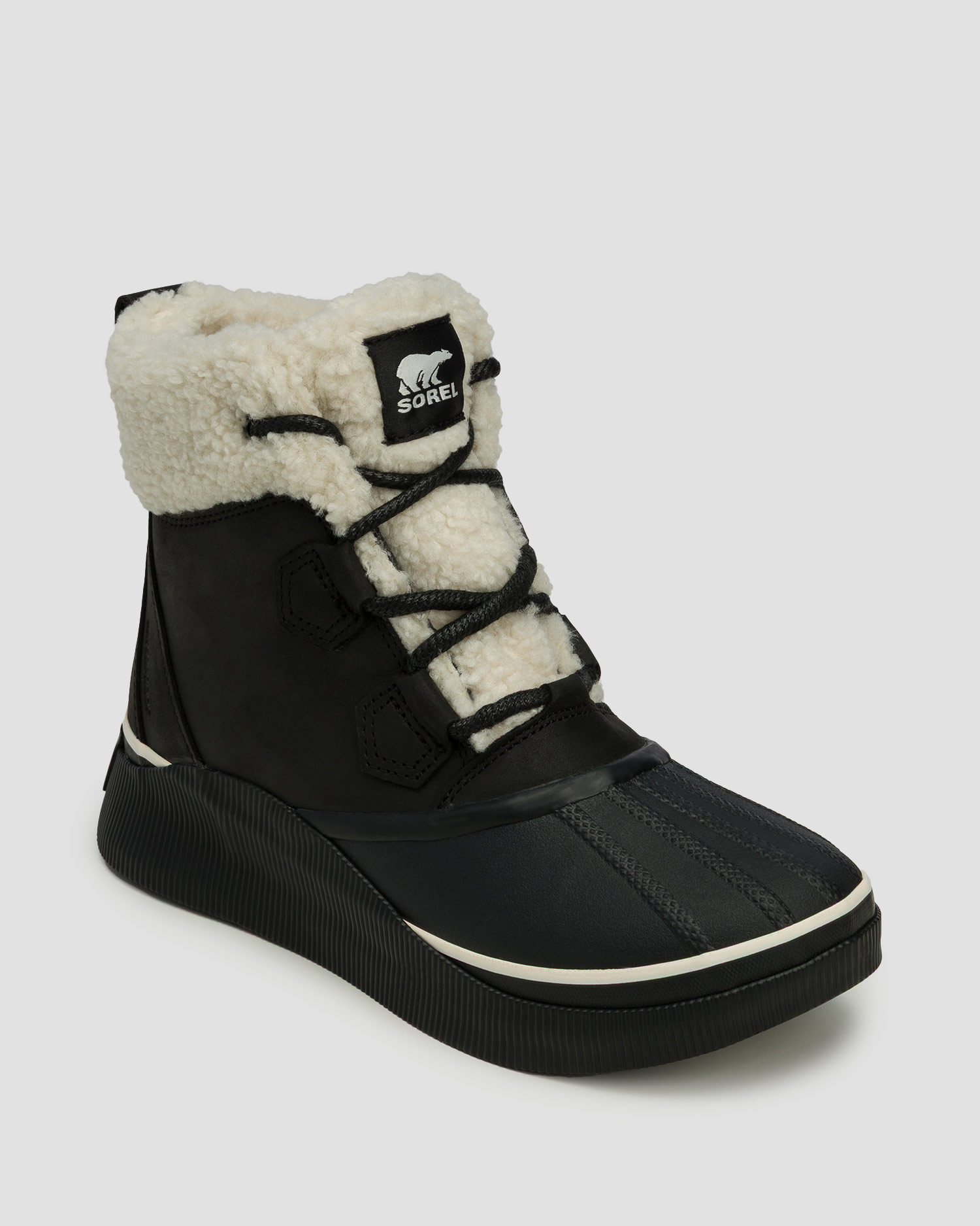 Śniegowce damskie Sorel Out N About™ Iv Chillz Wp czarne