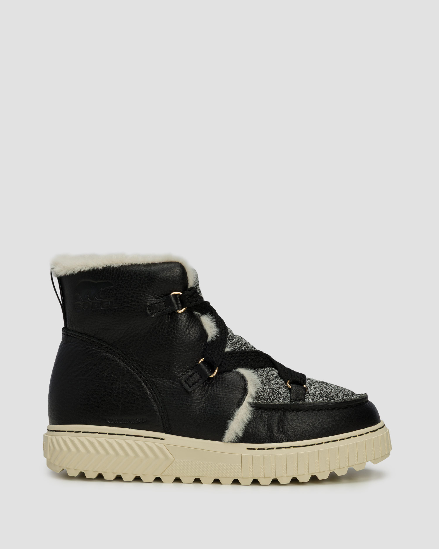 Buty zimowe damskie Sorel Ona Ave™ Alpine Boot Wp czarne