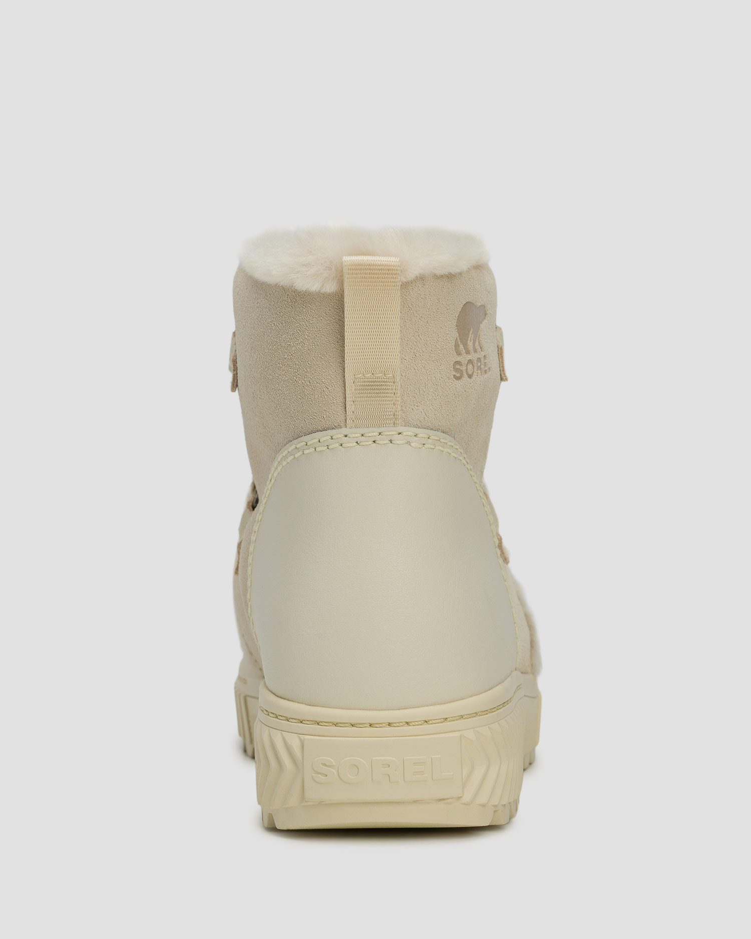 Buty zimowe damskie Sorel Ona Ave™ Alpine Boot Wp beżowo-szare