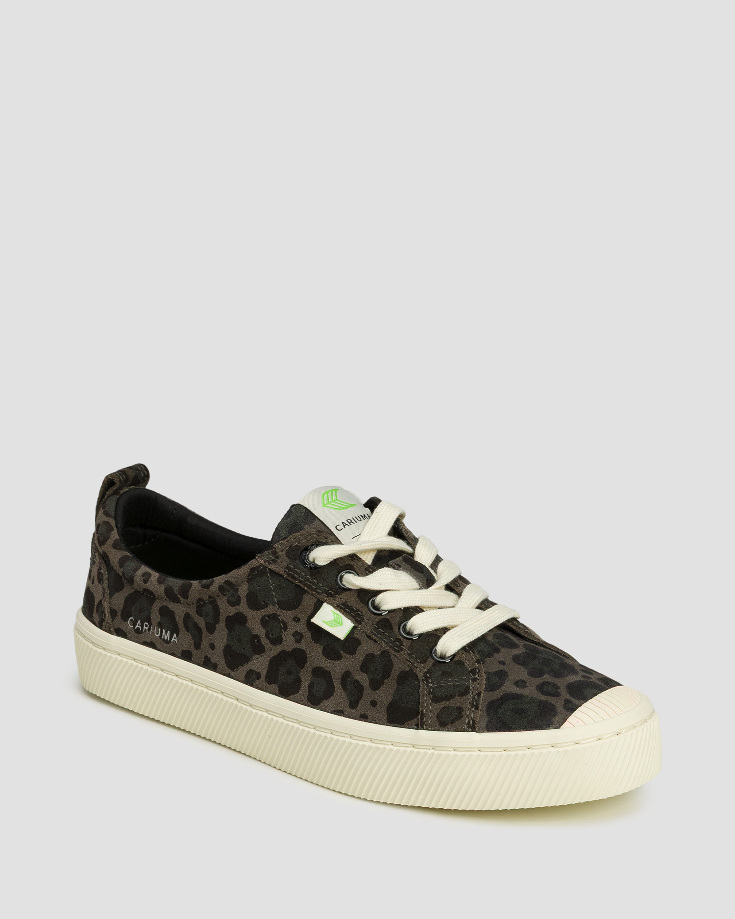 Suede trainers Cariuma OCA Suede Black Jaguar Print