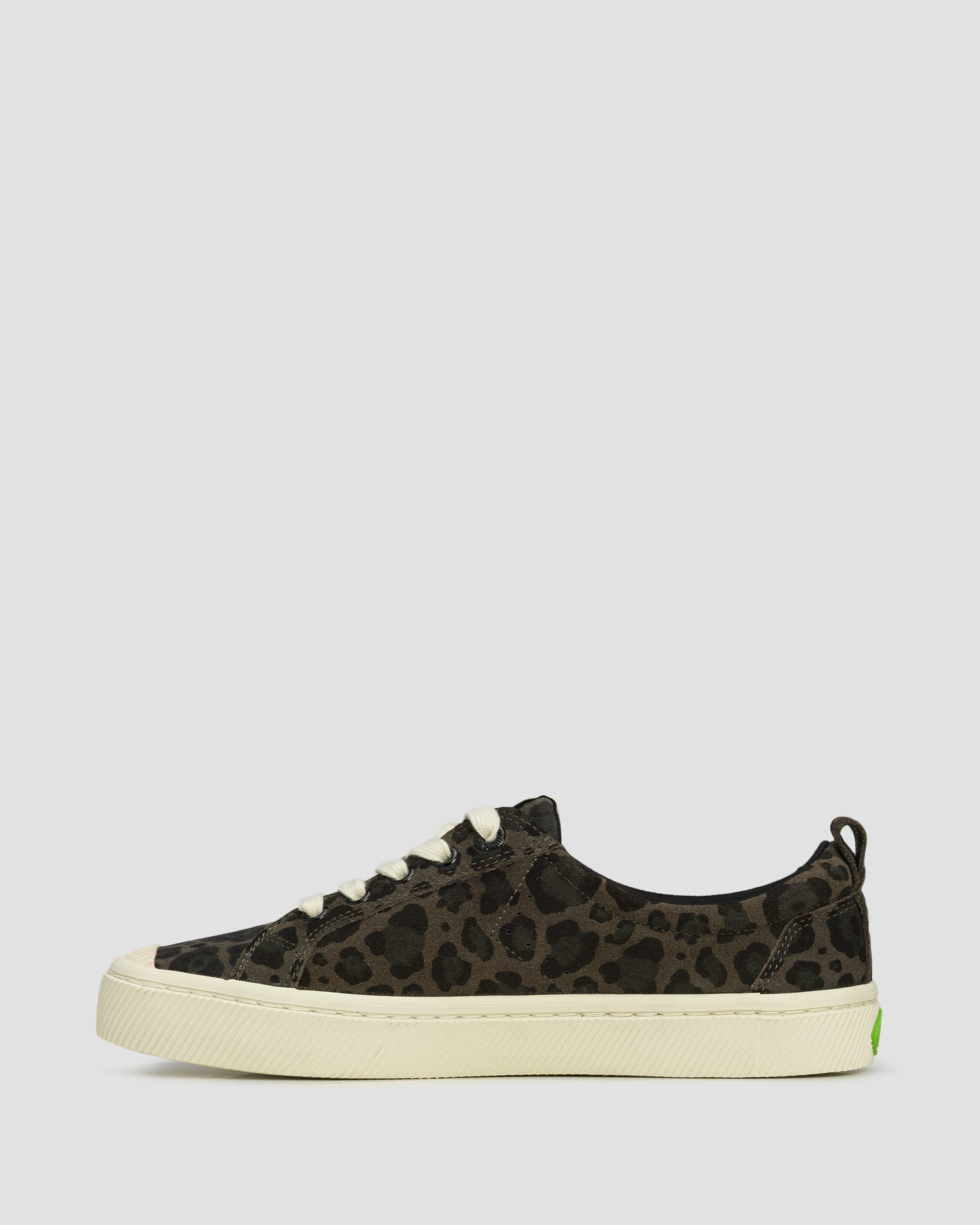 Kožené semišové tenisky Cariuma OCA Suede Black Jaguar Print