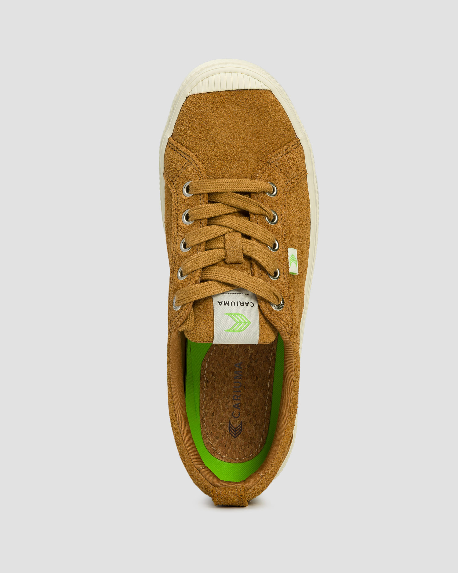 Kožené semišové trampky Cariuma OCA Suede Camel