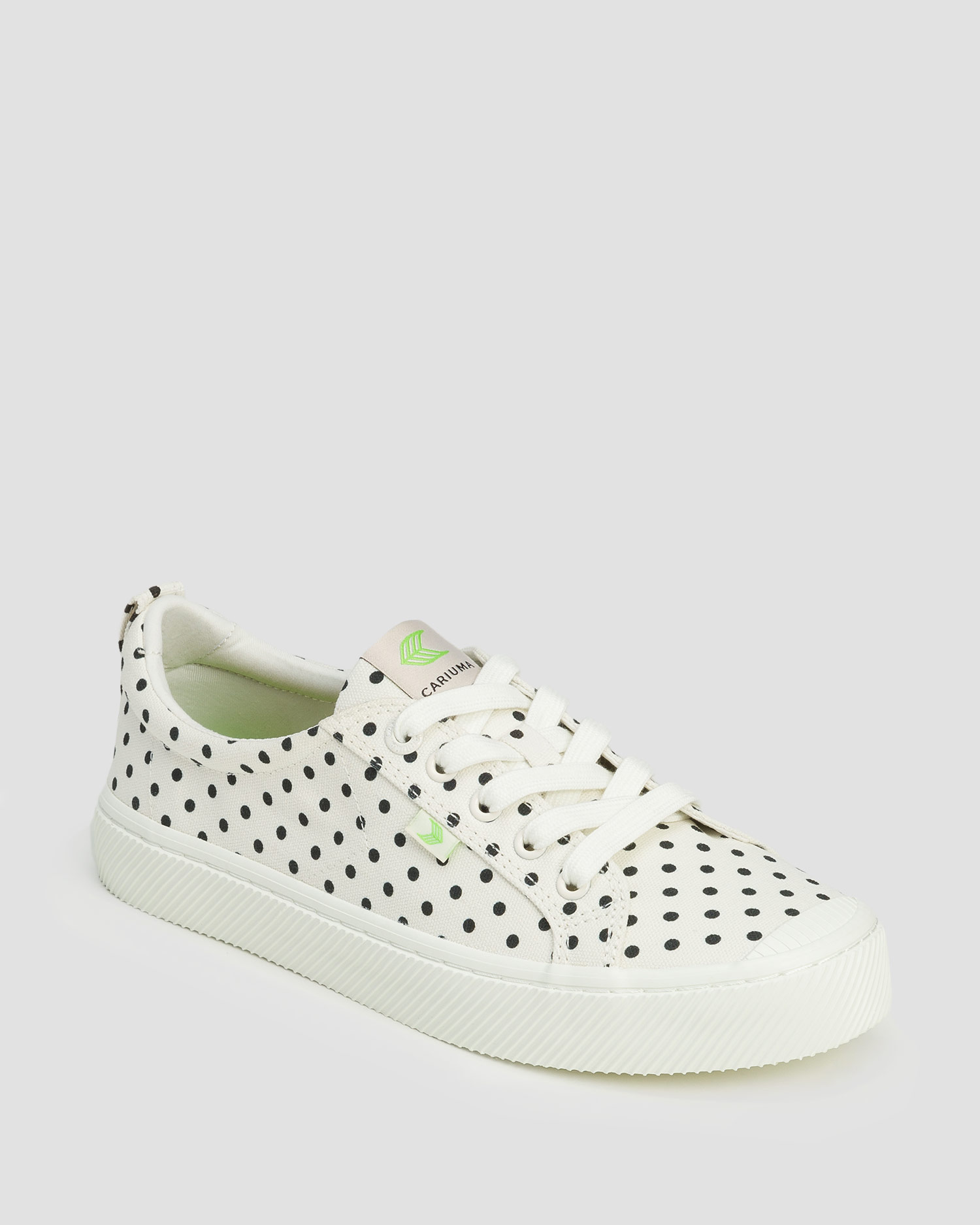 Dámske tenisky Cariuma OCA Low Polka Dot White Canvas
