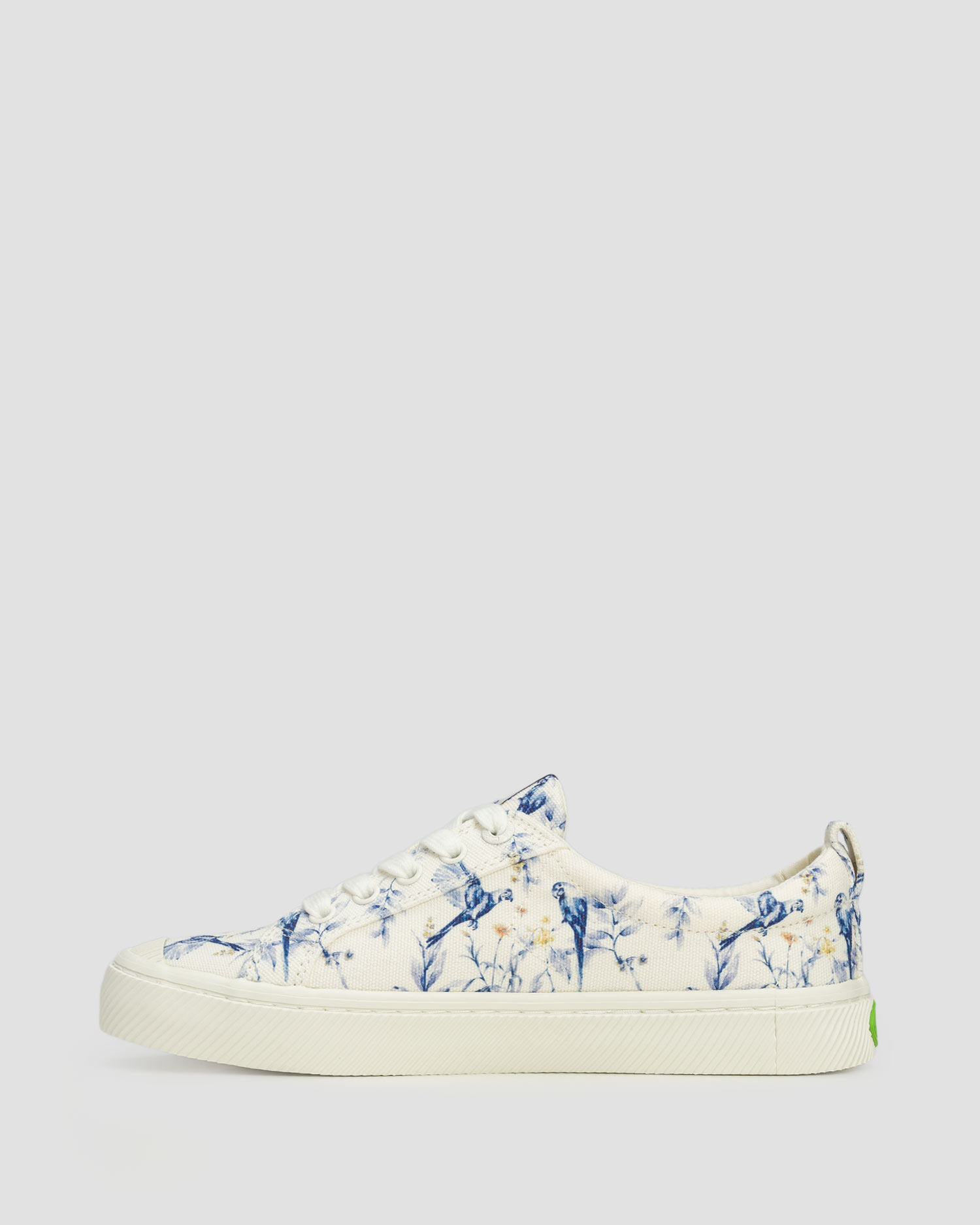 Teniși pentru femei Cariuma OCA Low Canvas White Spectrum Blue Parrot Prin
