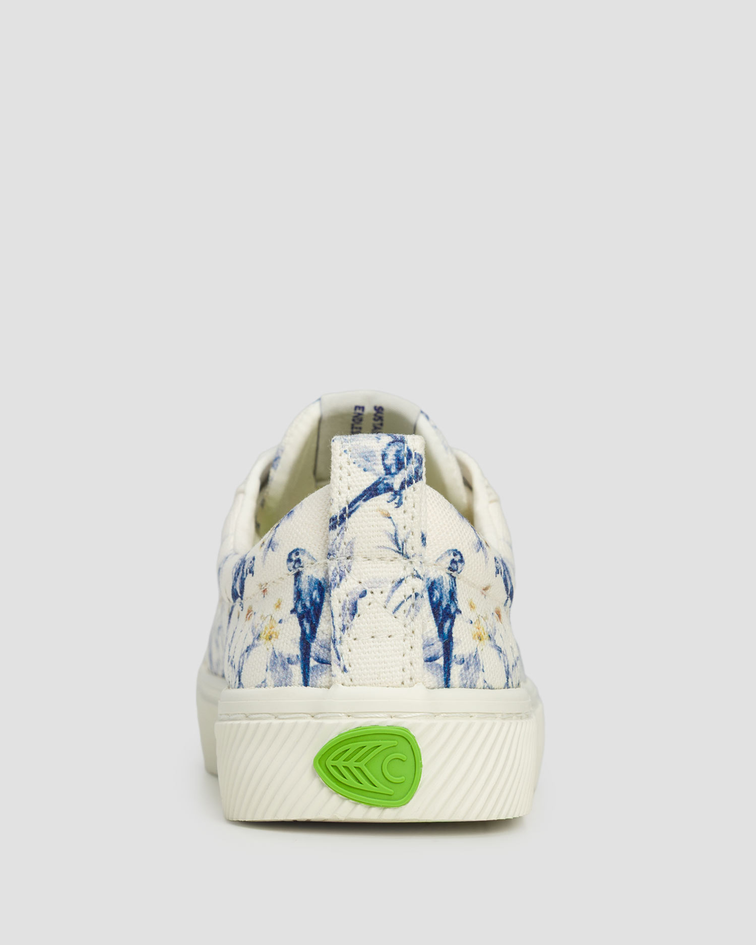 Teniși pentru femei Cariuma OCA Low Canvas White Spectrum Blue Parrot Prin