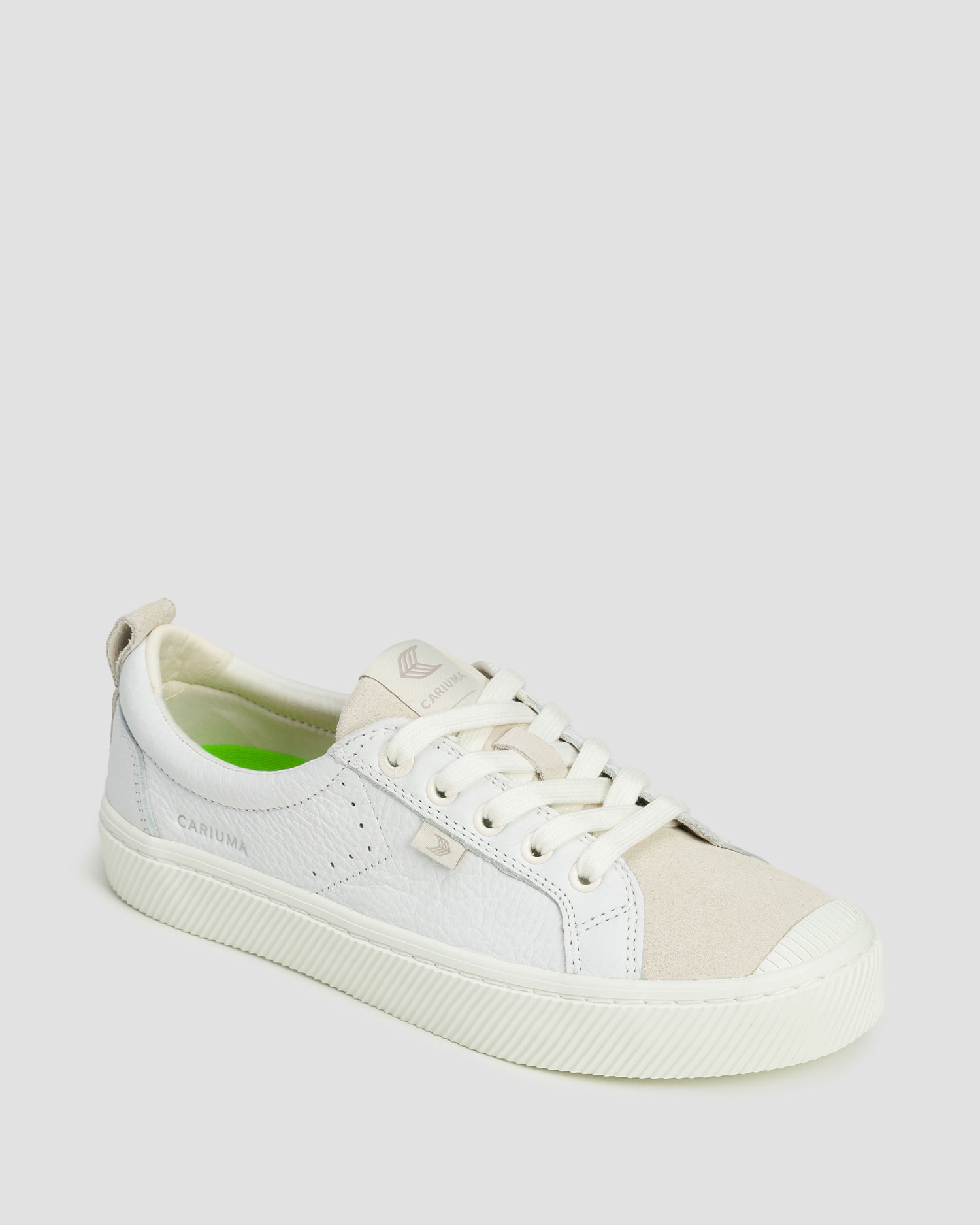 Dámske tenisky Cariuma OCA Low White Premium Leather Vintage White Suede