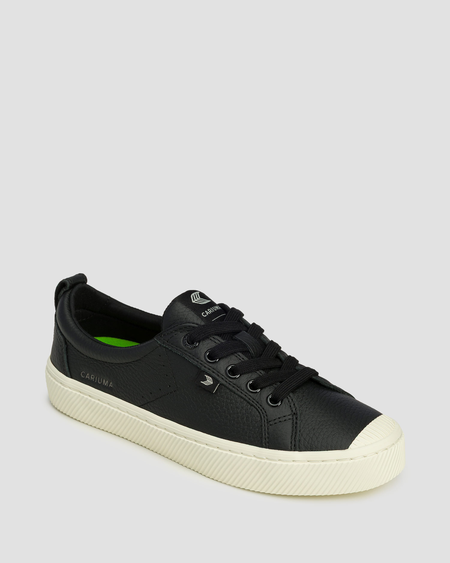 Dámske kožené tenisky Cariuma OCA Low Black Premium Leather