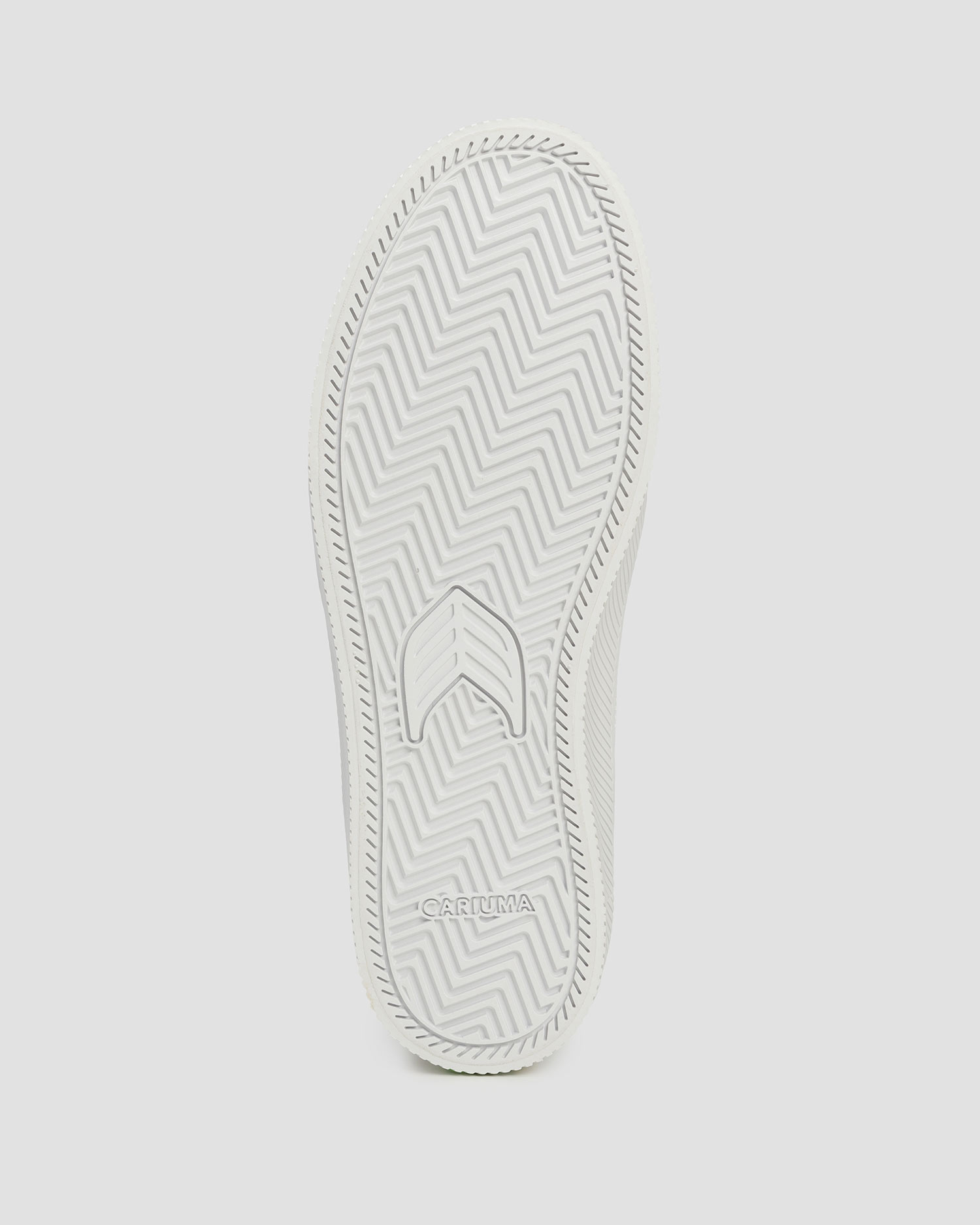 Adidași din piele pentru femei Cariuma Salvas White Leather Sand Logo