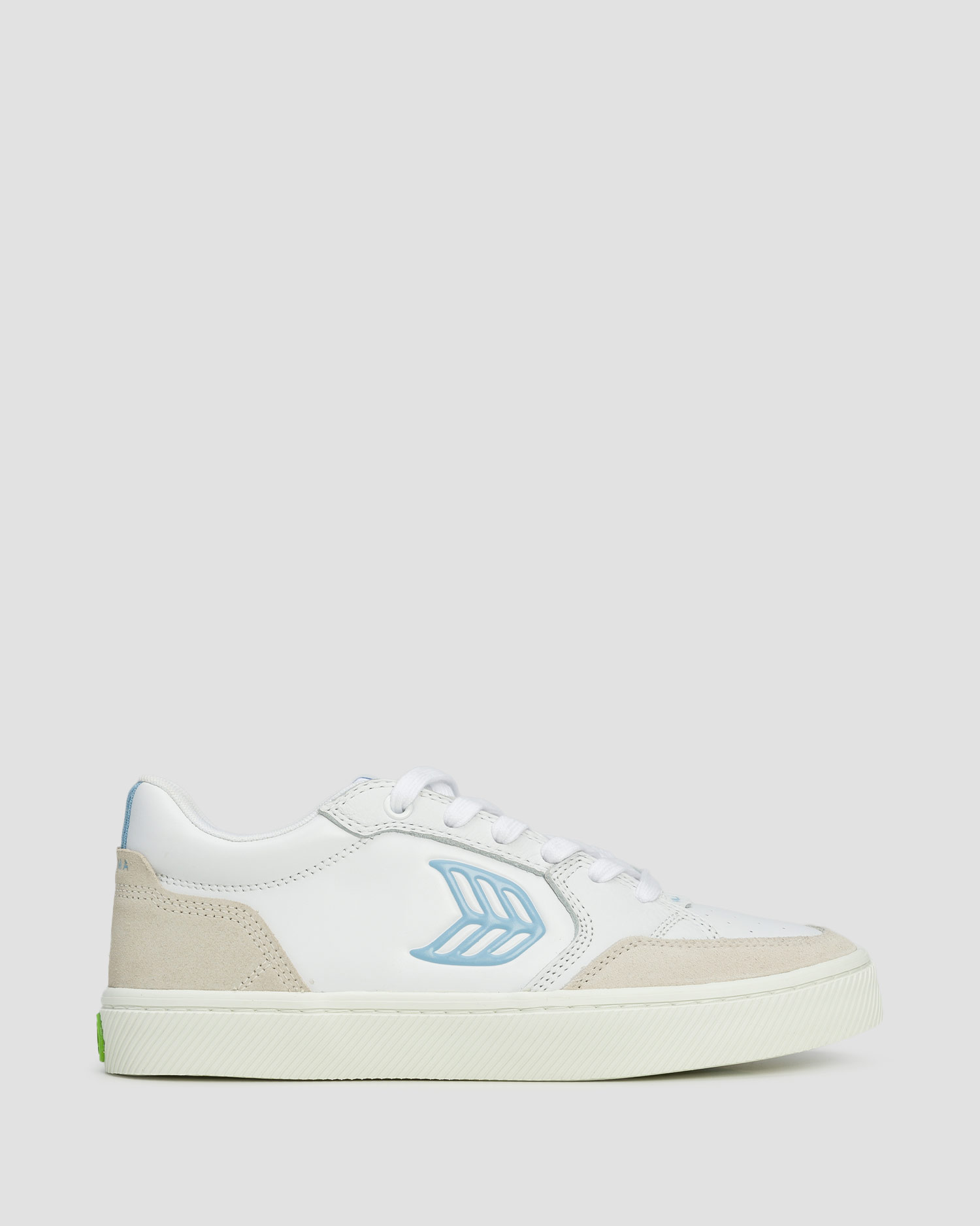 Adidași din piele pentru femei Cariuma Valley White Leather Suede