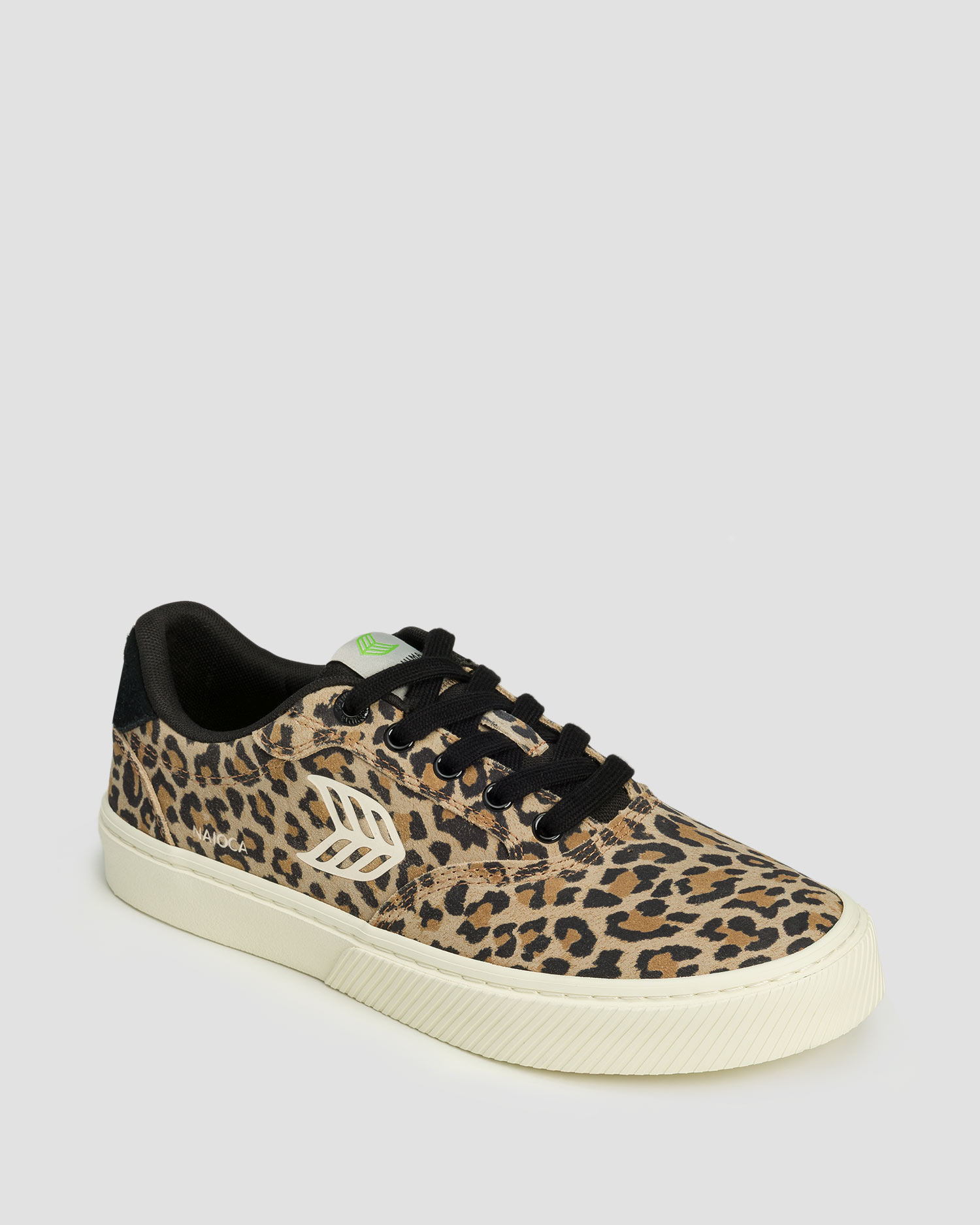 Sneakers en daim pour femmes Cariuma Naioca Leopard Print Suede