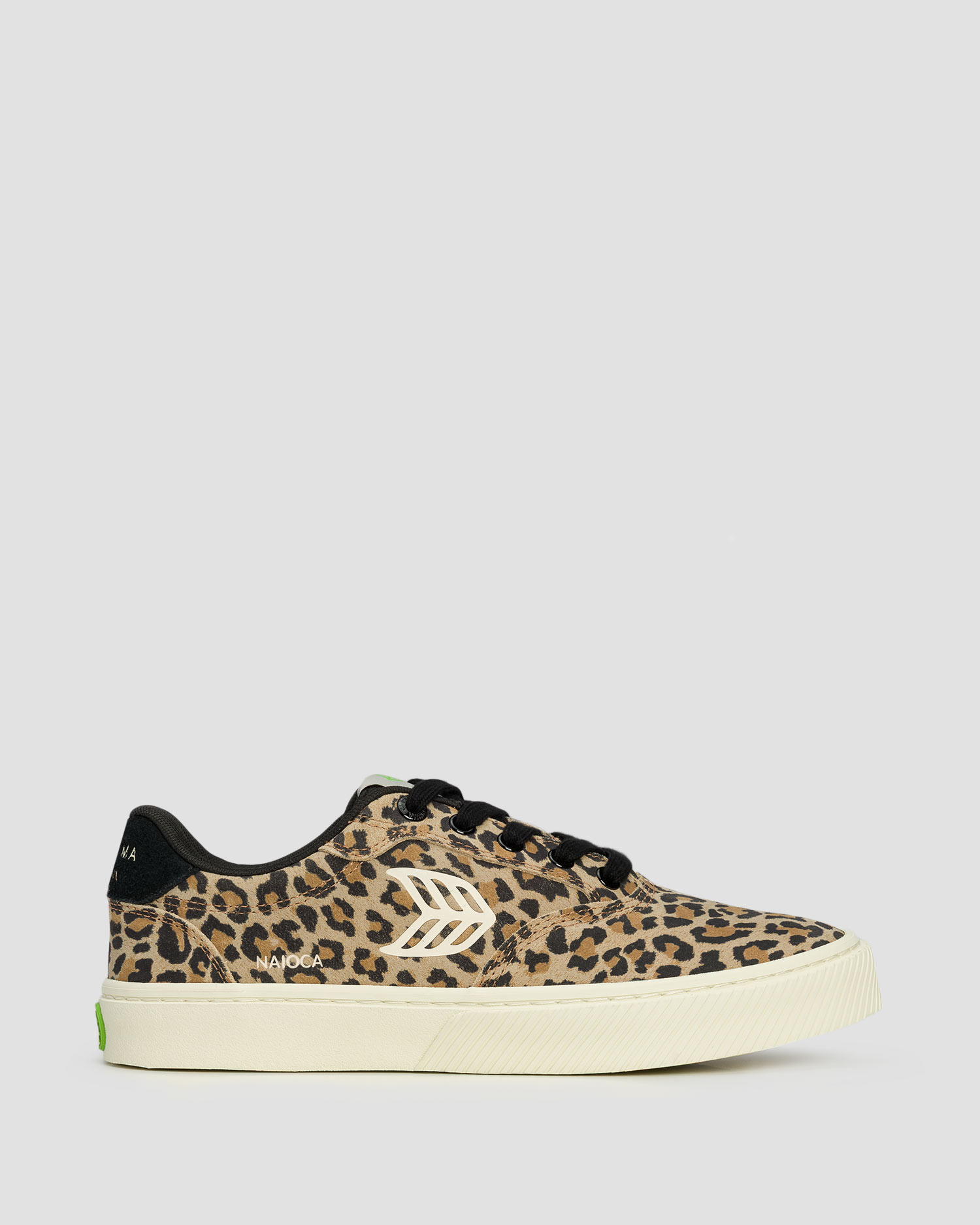 Adidași din piele de căprioară pentru femei Cariuma Naioca Leopard Print Suede
