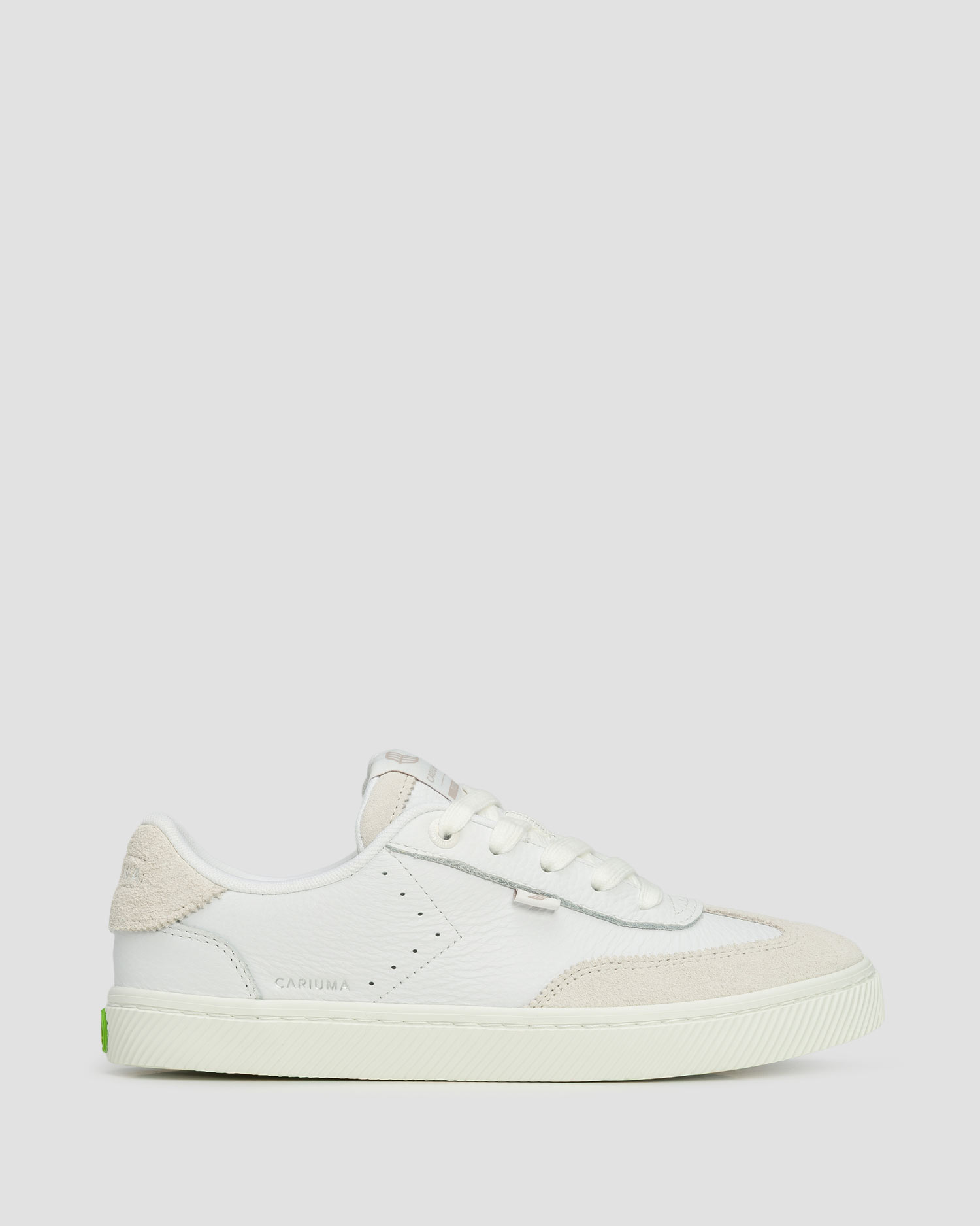 Pantofi din piele Cariuma TOCA White Premium Leather Smoke White Suede Unisex