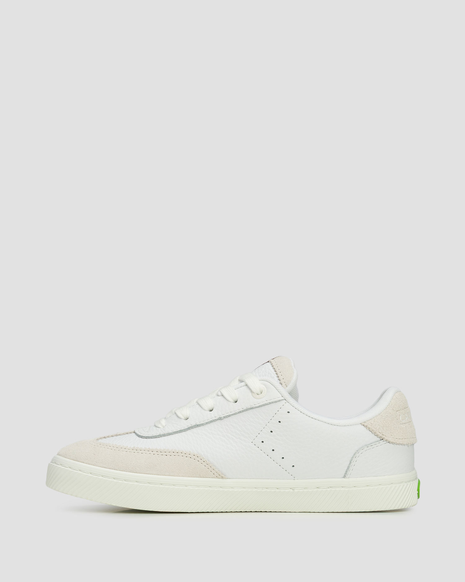 Pantofi din piele Cariuma TOCA White Premium Leather Smoke White Suede Unisex